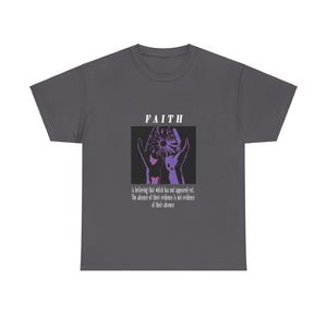 Faith Unisex Heavy Cotton Tee