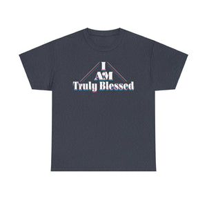 I AM TRULY BLESSED Unisex Heavy Cotton Tee