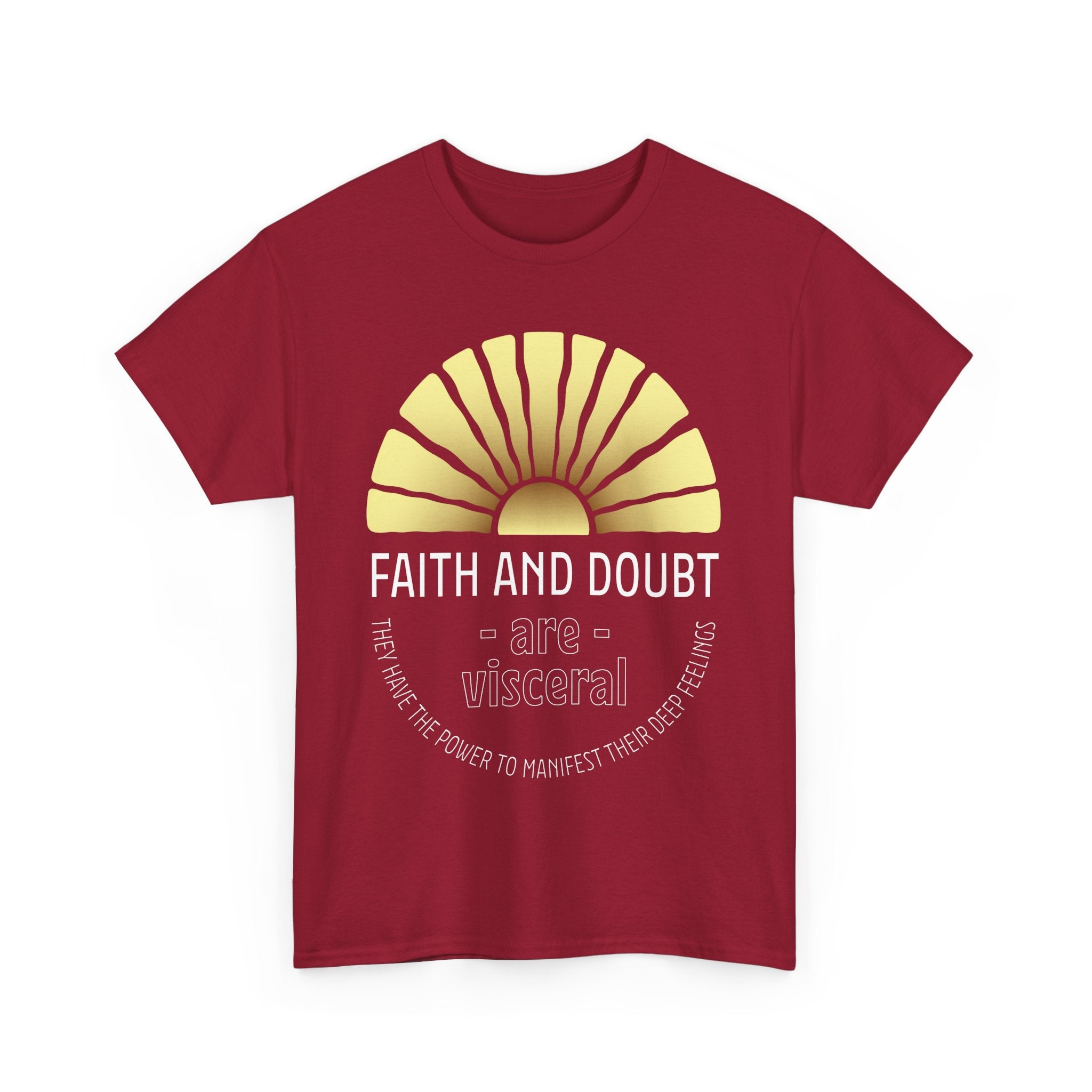 Faith & Doubt Unisex Heavy Cotton Tee