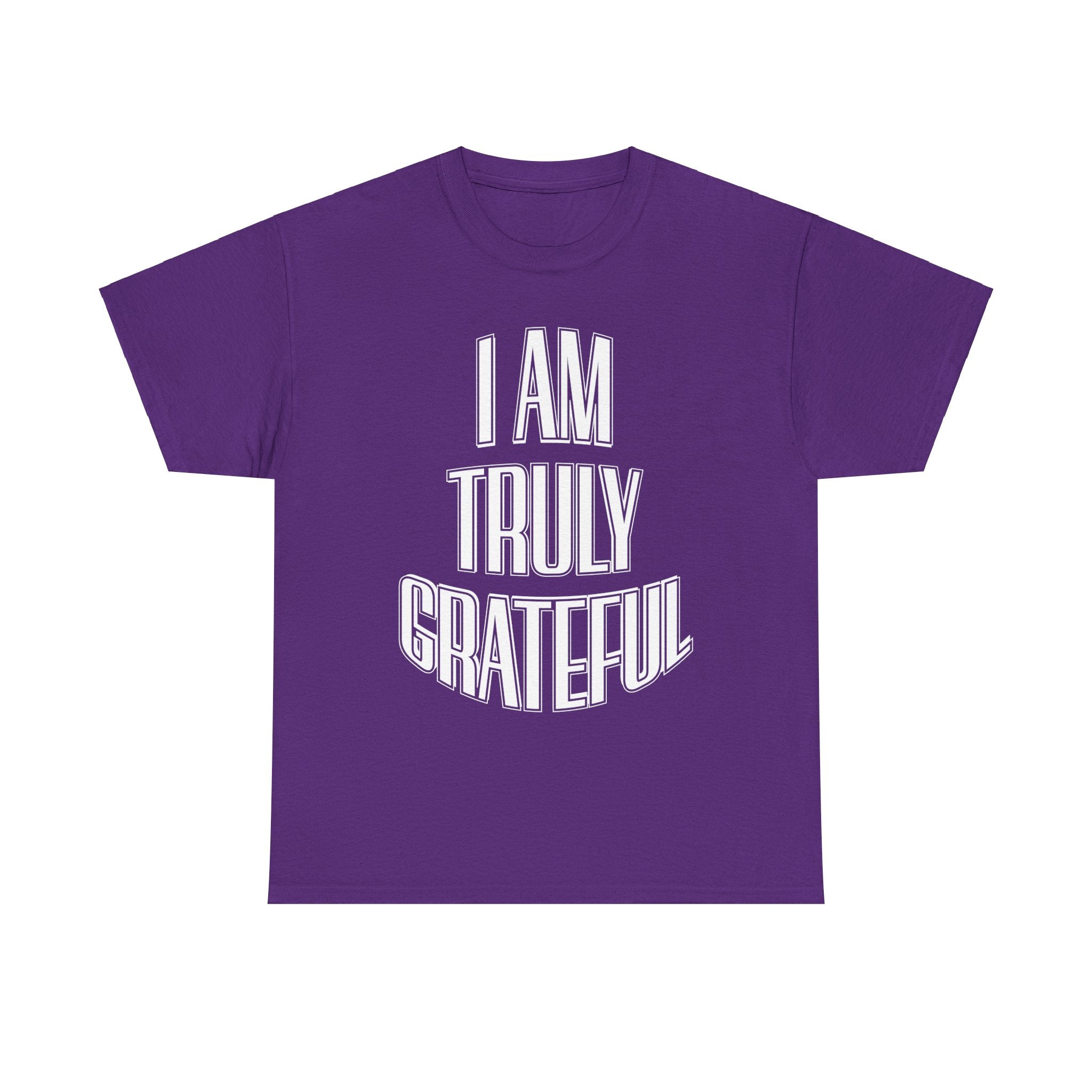 I AM TRULY GRATEFUL Unisex Heavy Cotton Tee