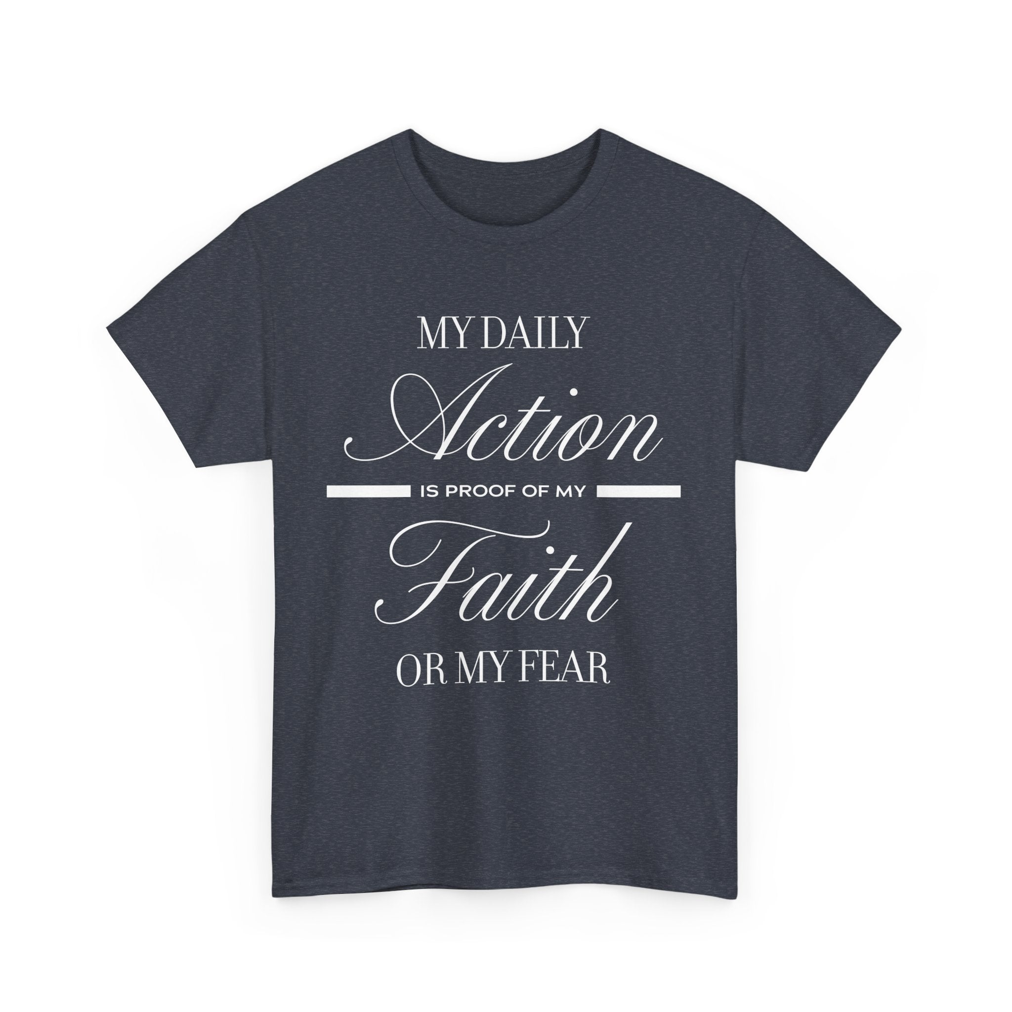 My Daily Action Unisex Heavy Cotton Tee