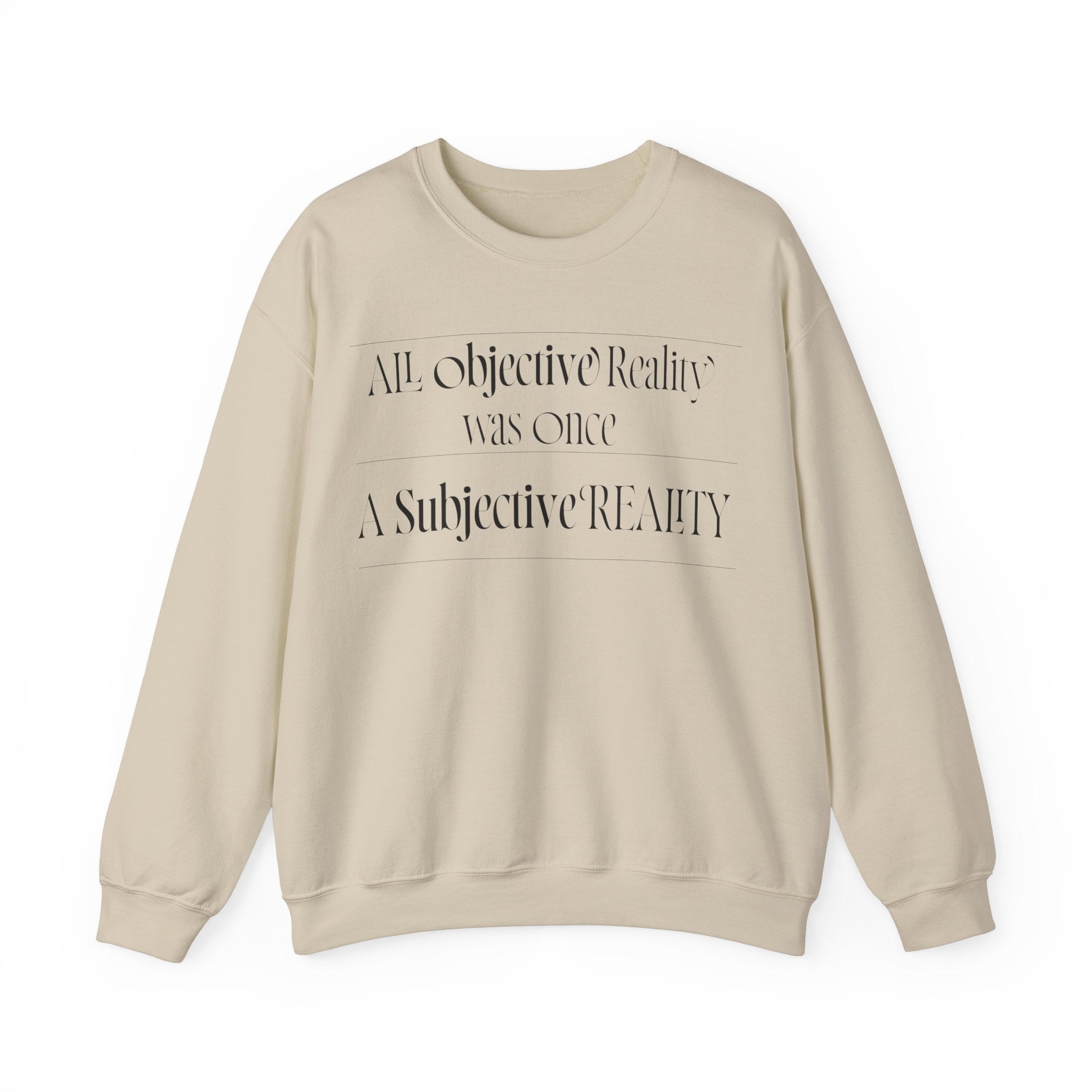 All Objective reaity Unisex Heavy Blend™ Crewneck Sweatshirt - TBM