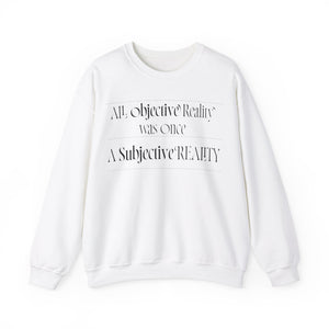 All Objective reaity Unisex Heavy Blend™ Crewneck Sweatshirt - TBM