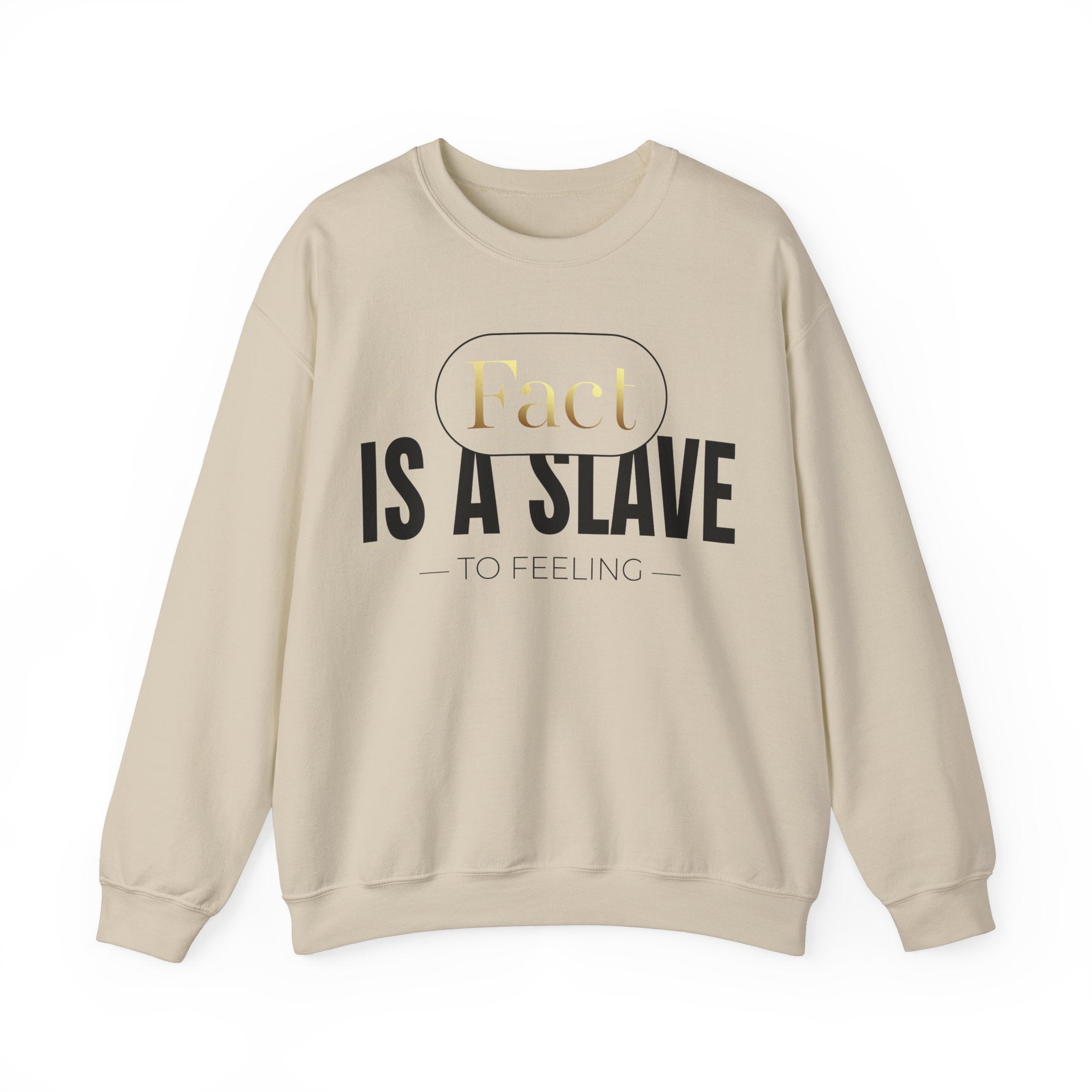 FACT IS A SLAVE Unisex Heavy Blend™ Crewneck Sweatshirt - TBM