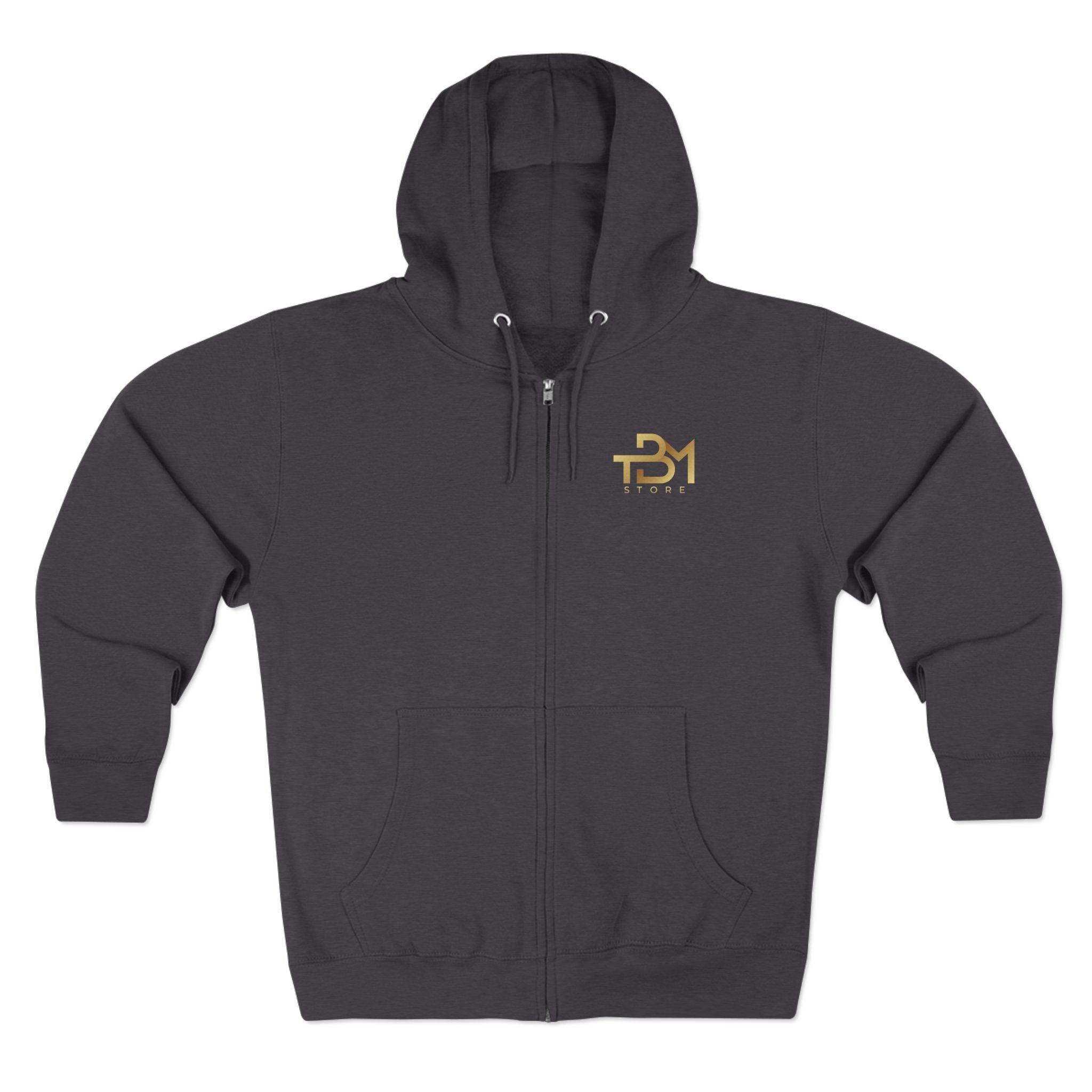 Faith and Doubt Zip Hoodie — Inspirational Sunburst Graphic - TBM