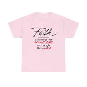 Faith Calls thing Unisex Heavy Cotton Tee - TBM