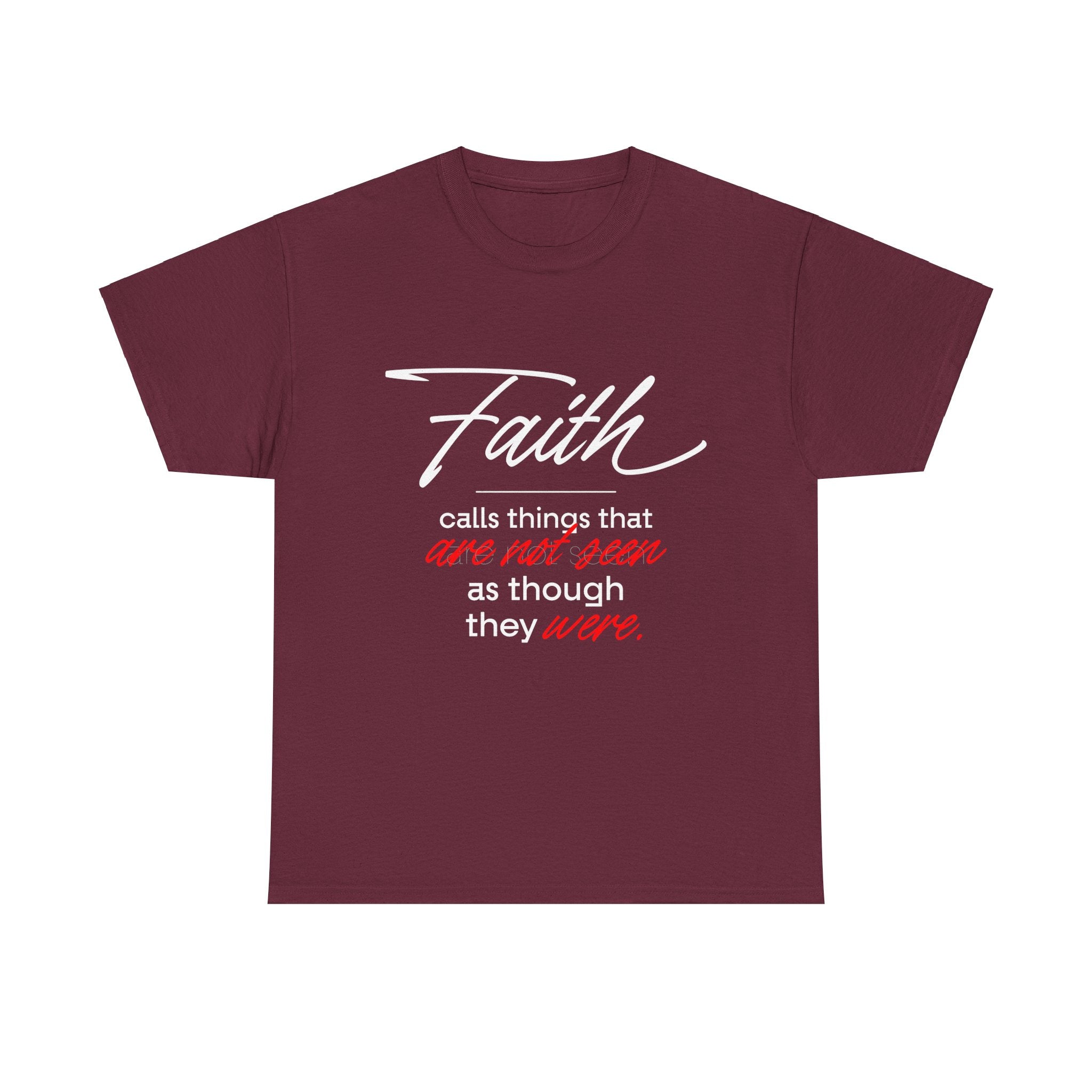 Faith Calls thing Unisex Heavy Cotton Tee - TBM