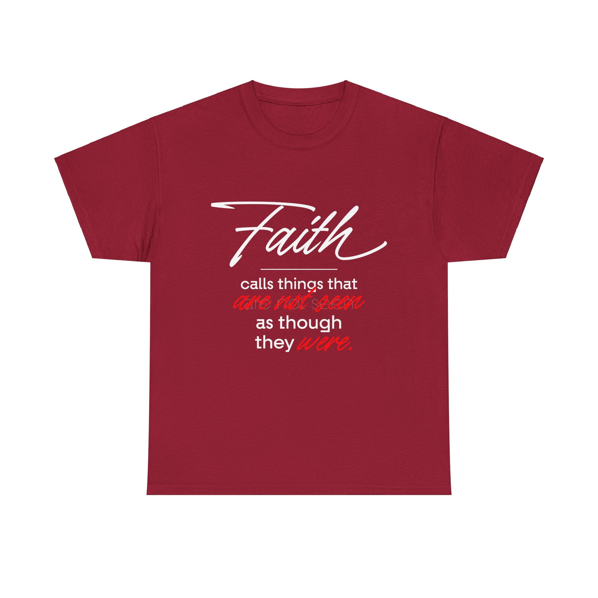 Faith Calls thing Unisex Heavy Cotton Tee - TBM