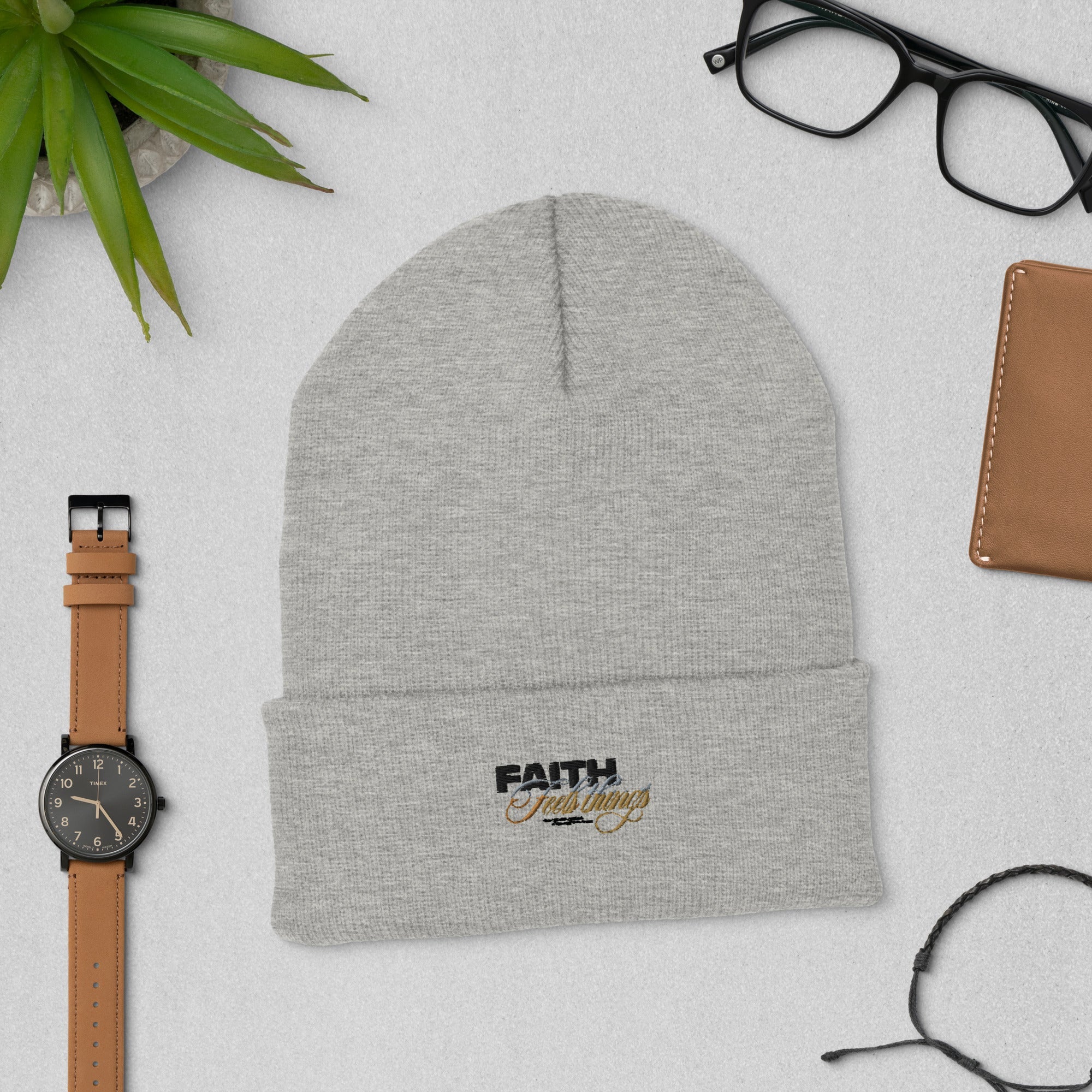 Faith Cuffed Beanie - TBM