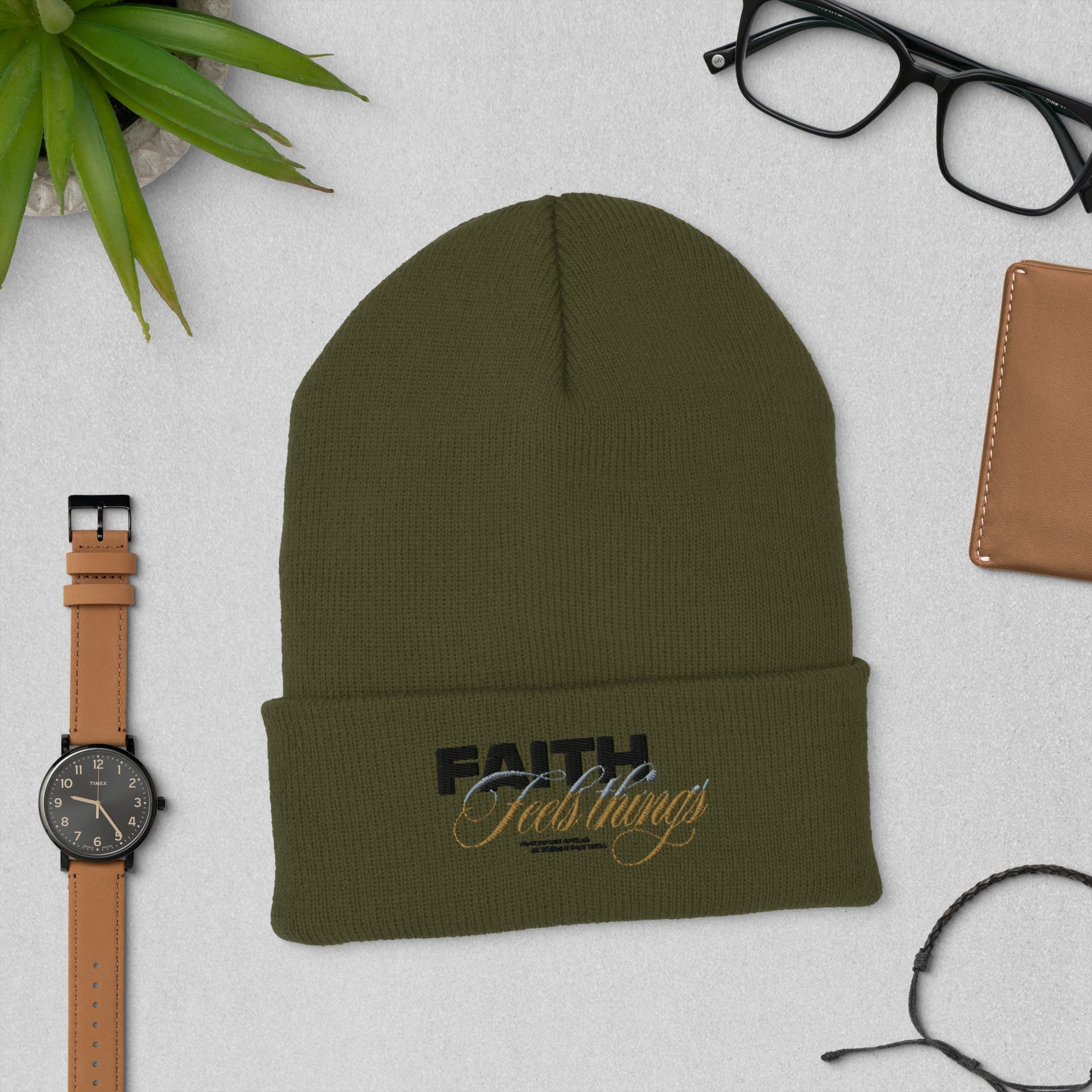 Faith Cuffed Beanie - TBM