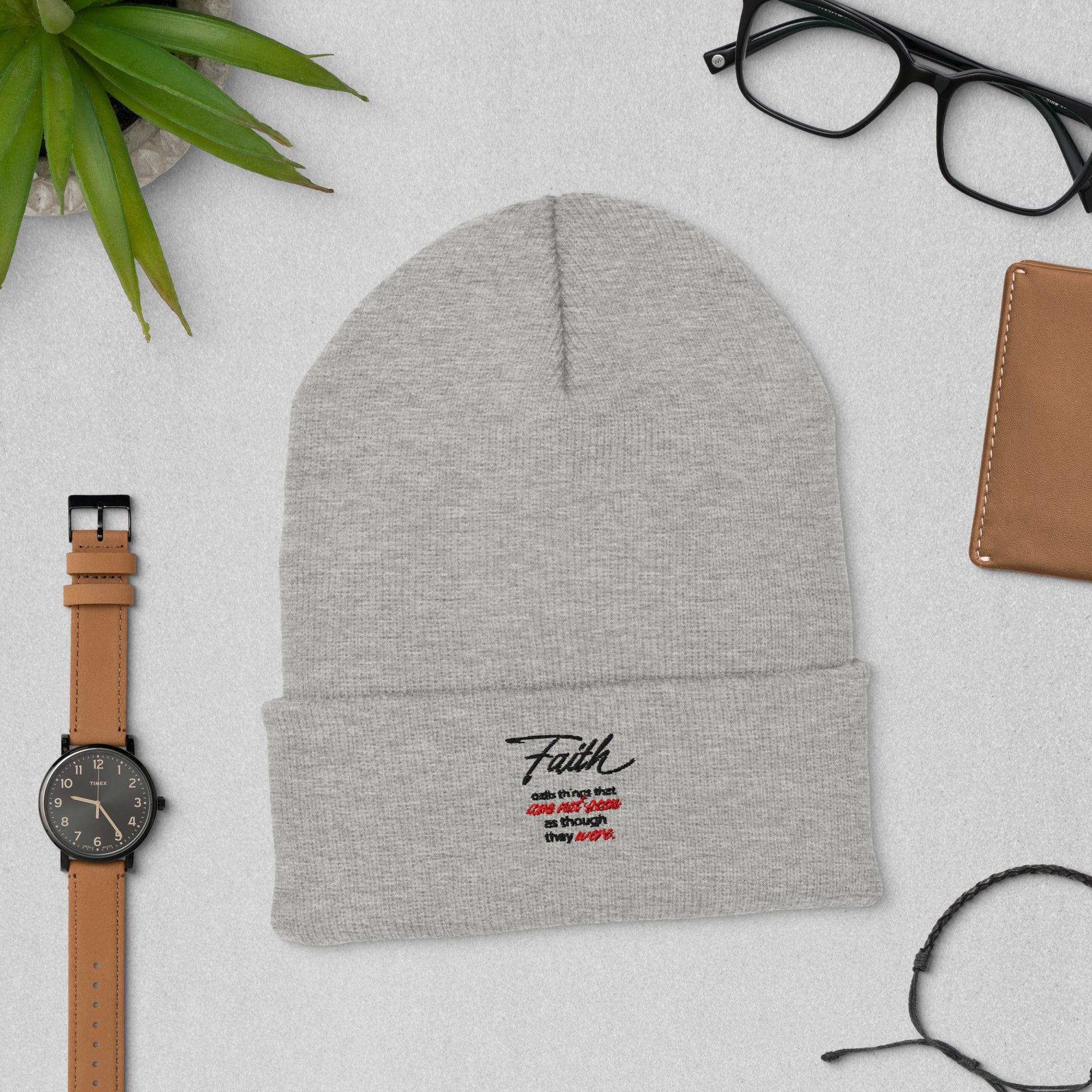 Faith Cuffed Beanie - TBM