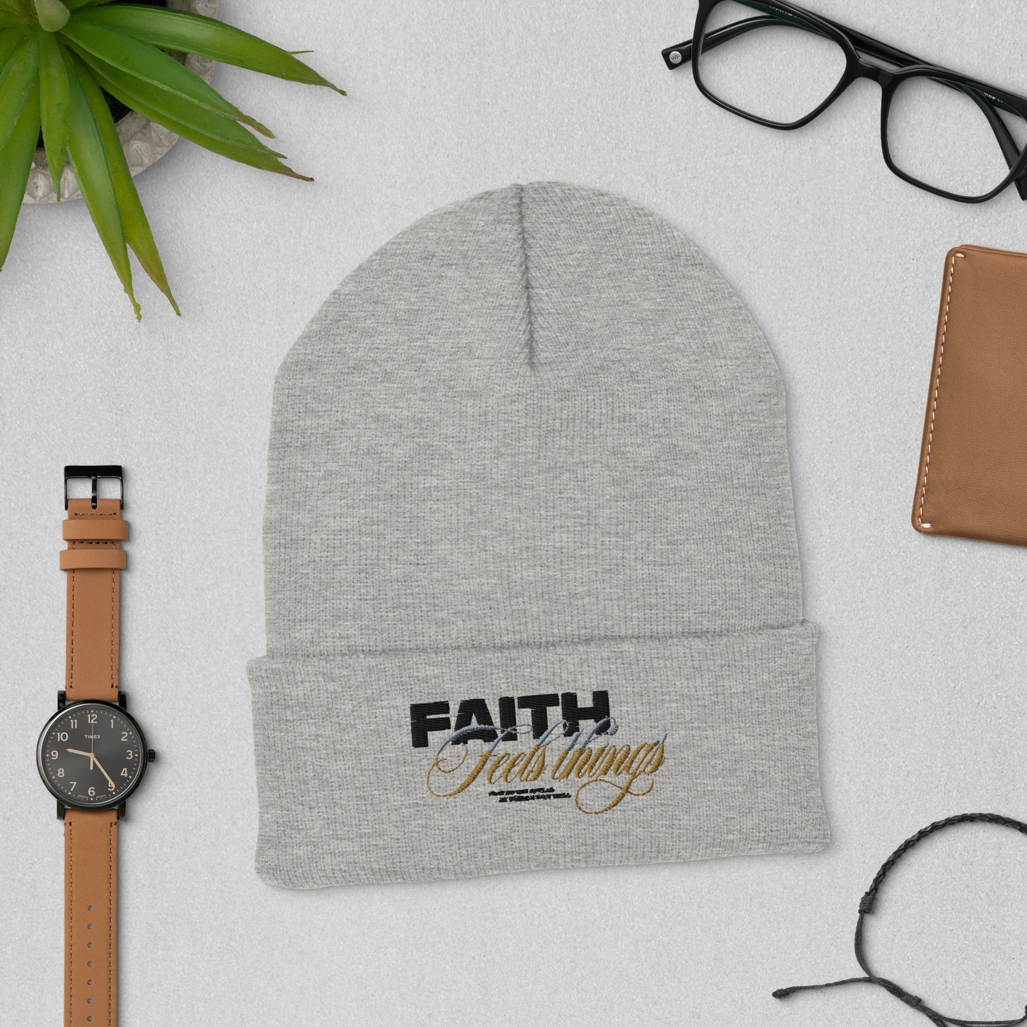 Faith Cuffed Beanie - TBM