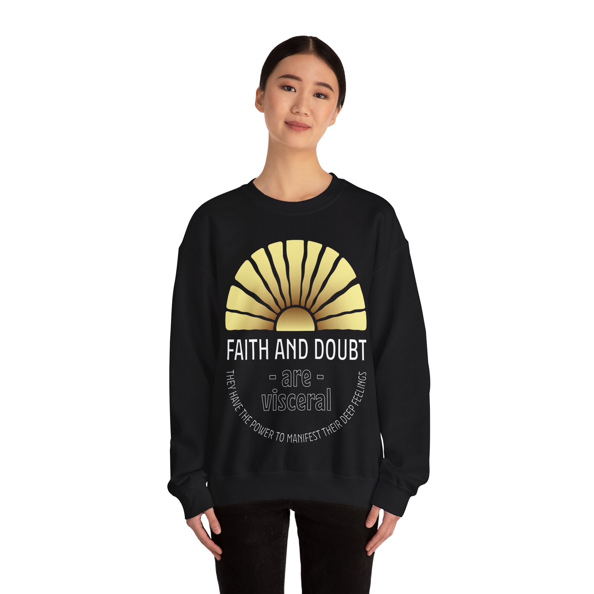 Faith & Doubt Unisex Heavy Blend™ Crewneck Sweatshirt - TBM