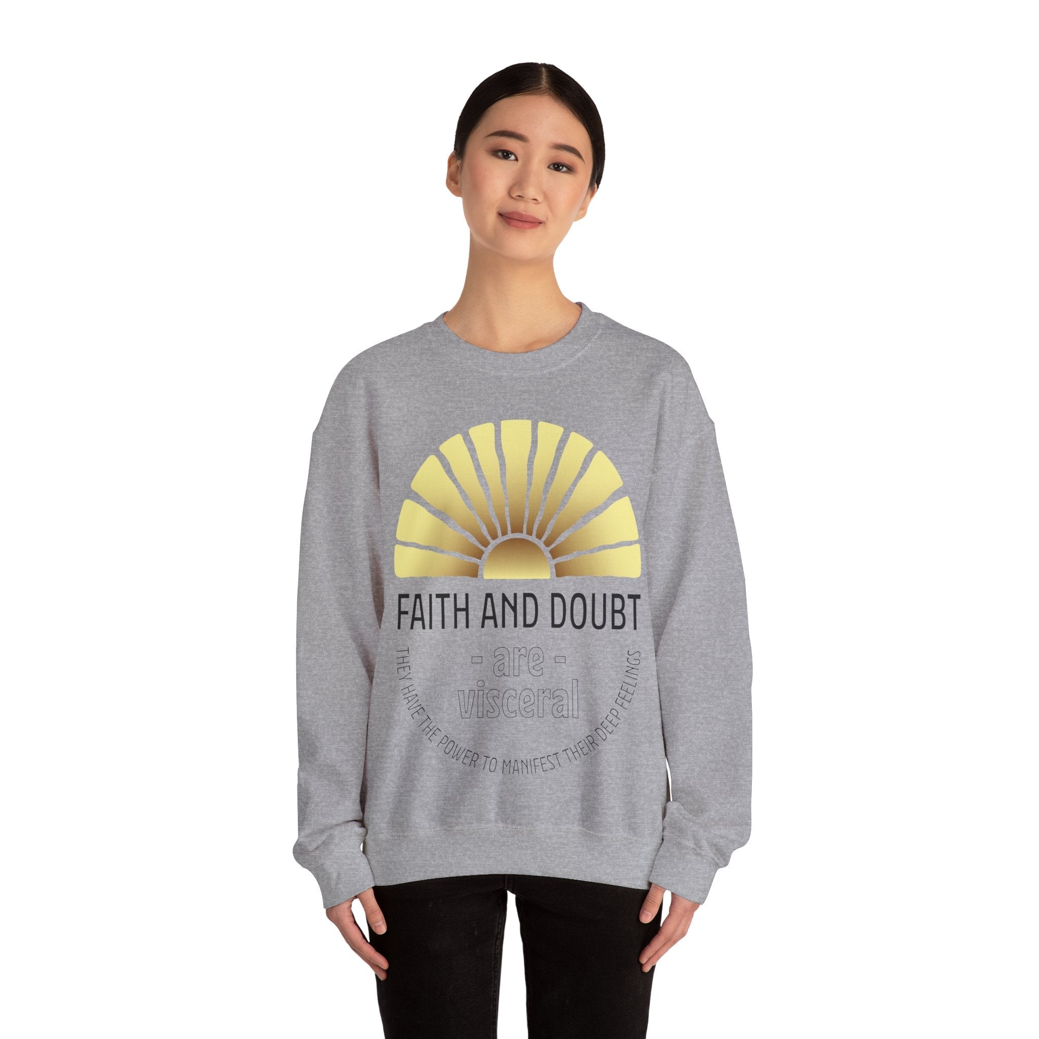Faith & Doubt Unisex Heavy Blend™ Crewneck Sweatshirt - TBM