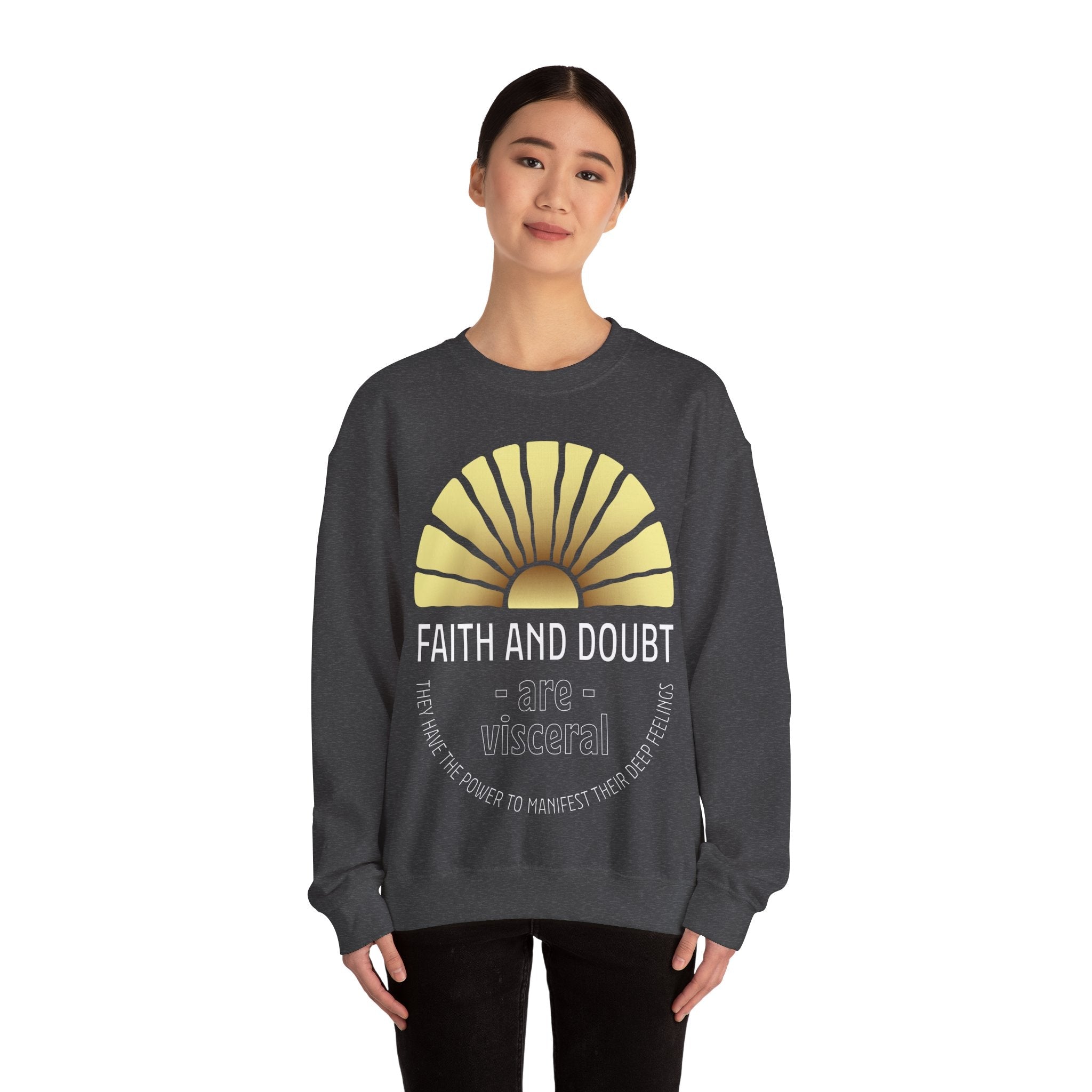 Faith & Doubt Unisex Heavy Blend™ Crewneck Sweatshirt - TBM