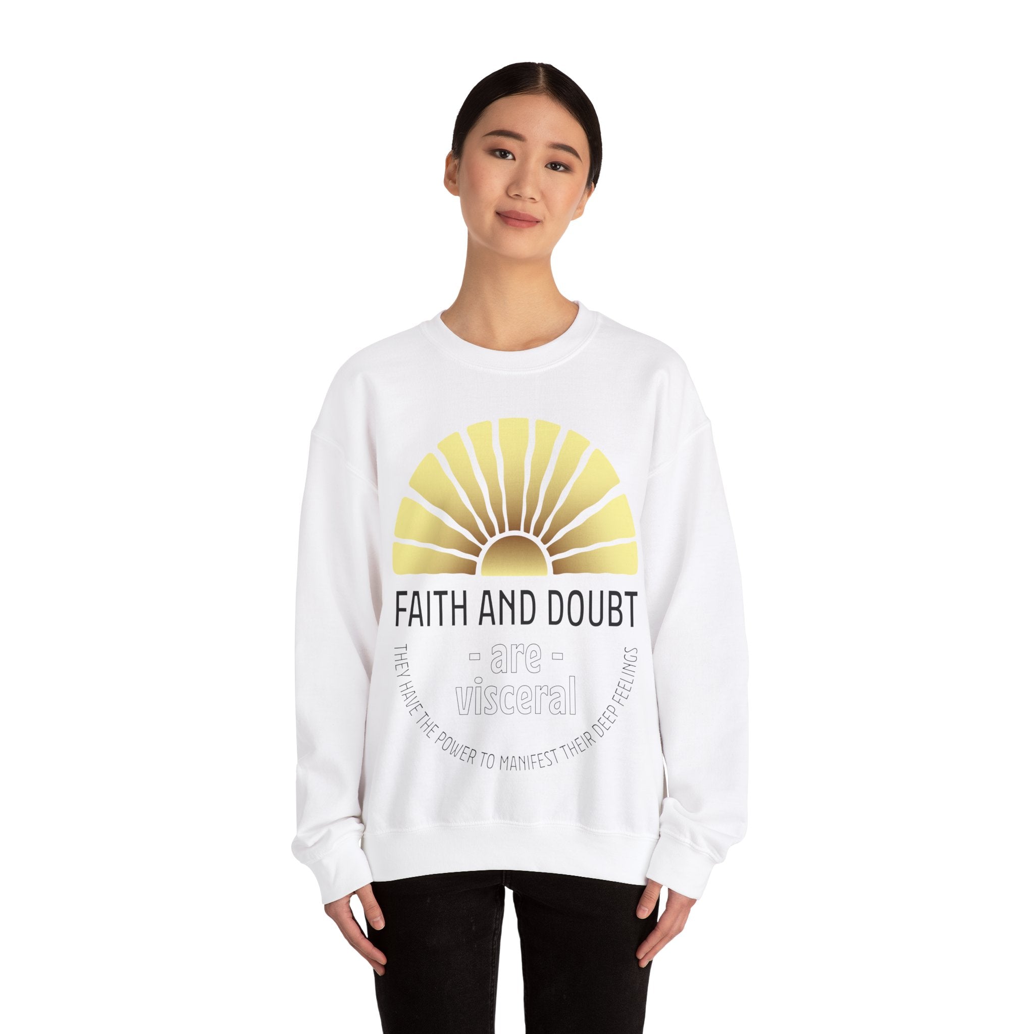 Faith & Doubt Unisex Heavy Blend™ Crewneck Sweatshirt - TBM