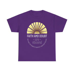 Faith & Doubt Unisex Heavy Cotton Tee - TBM