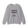 Faith From Unisex Heavy Blend™ Crewneck Sweatshirt - TBM