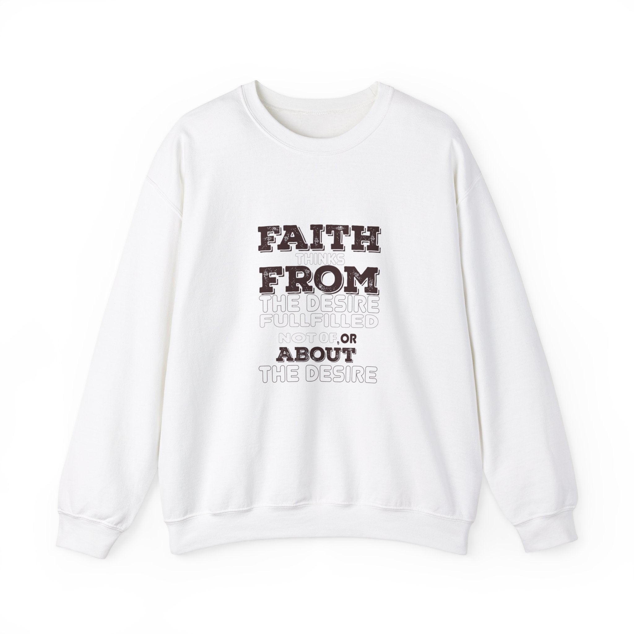 Faith From Unisex Heavy Blend™ Crewneck Sweatshirt - TBM
