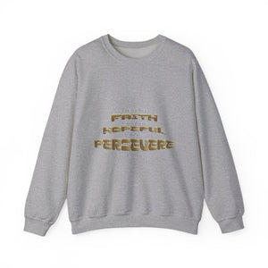 Faith Hopeful Unisex Heavy Blend™ Crewneck Sweatshirt - TBM