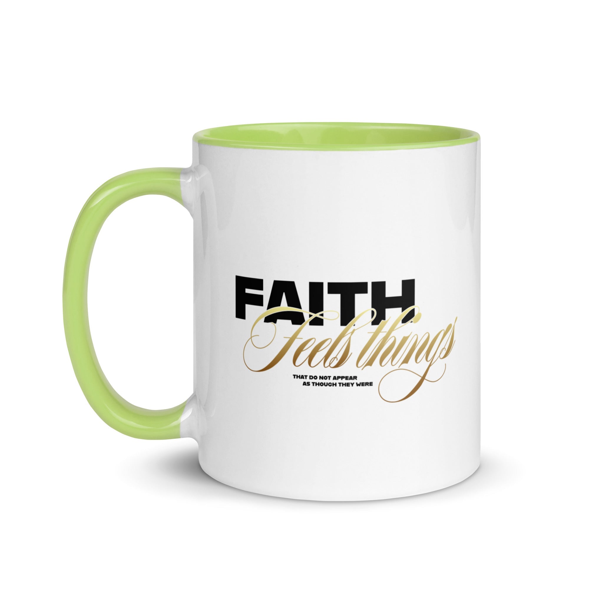 FAITH Mug with Color Inside - TBM