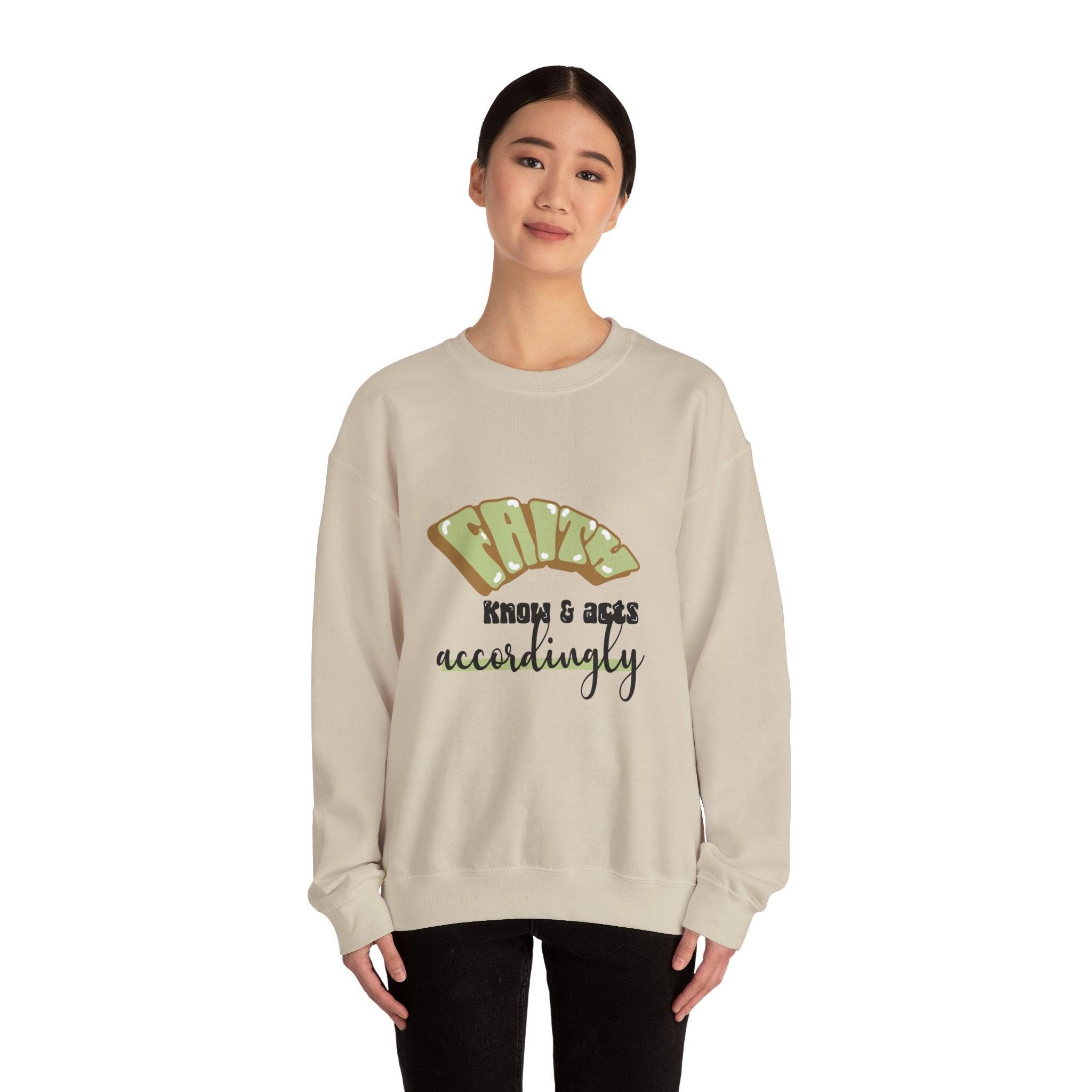 Faith Unisex Heavy Blend™ Crewneck Sweatshirt - TBM