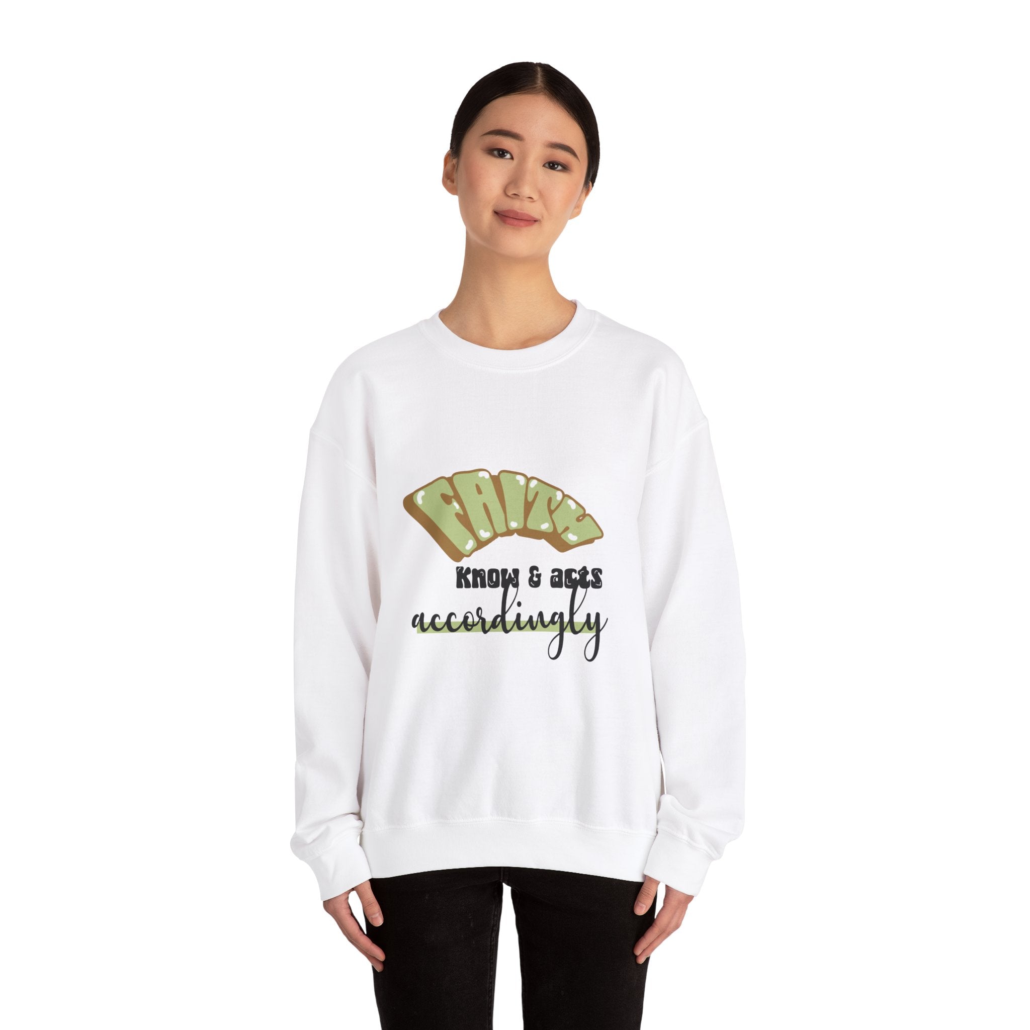 Faith Unisex Heavy Blend™ Crewneck Sweatshirt - TBM