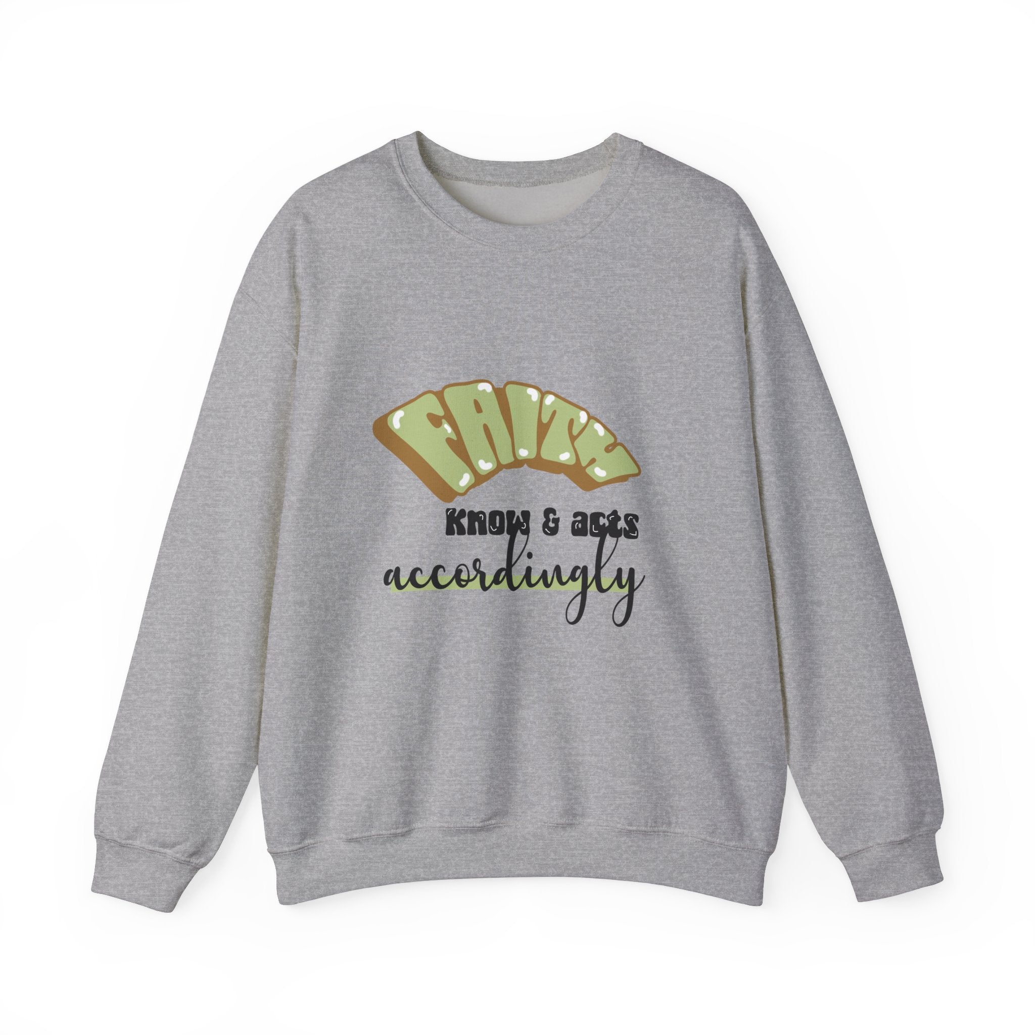 Faith Unisex Heavy Blend™ Crewneck Sweatshirt - TBM