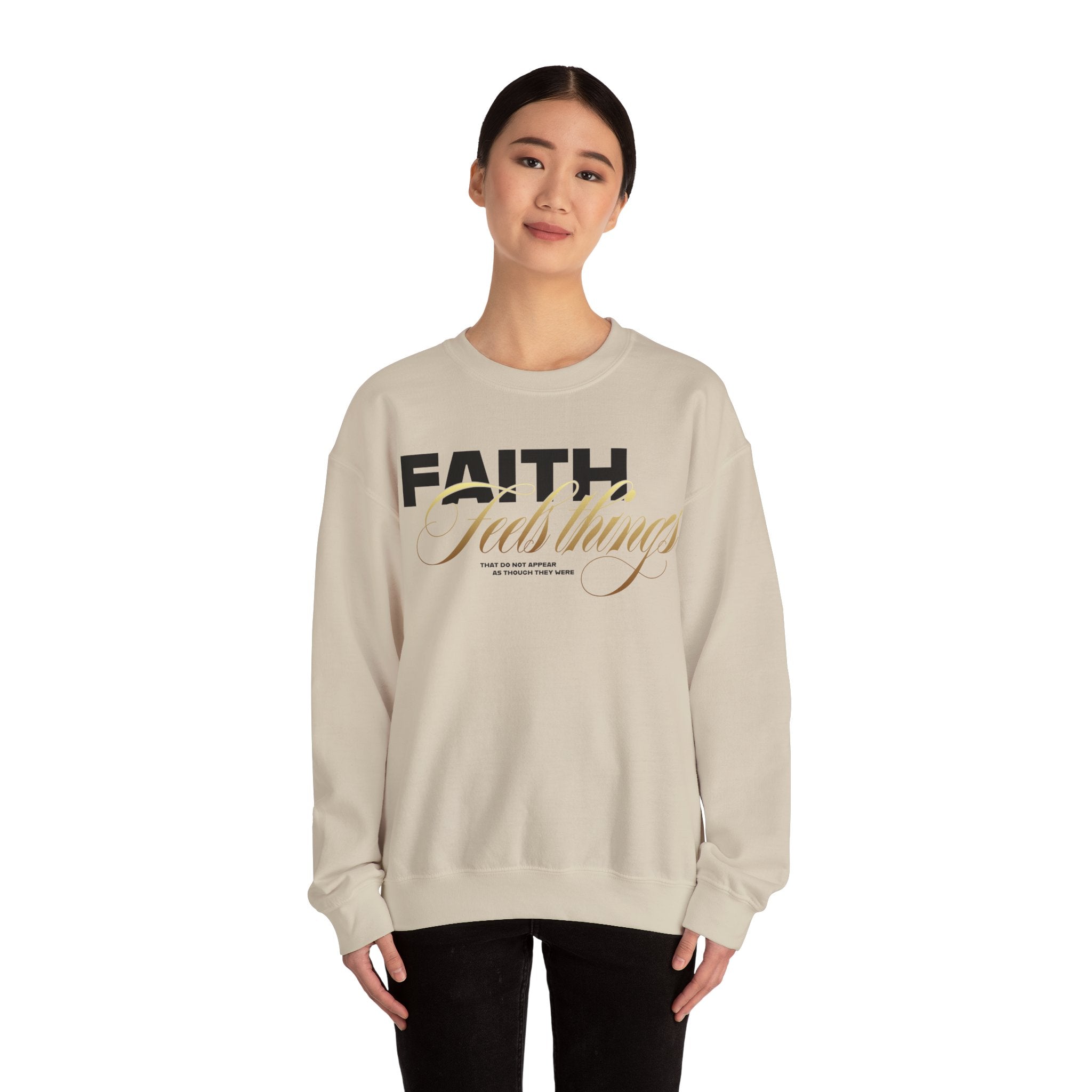 Faith Unisex Heavy Blend™ Crewneck Sweatshirt - TBM