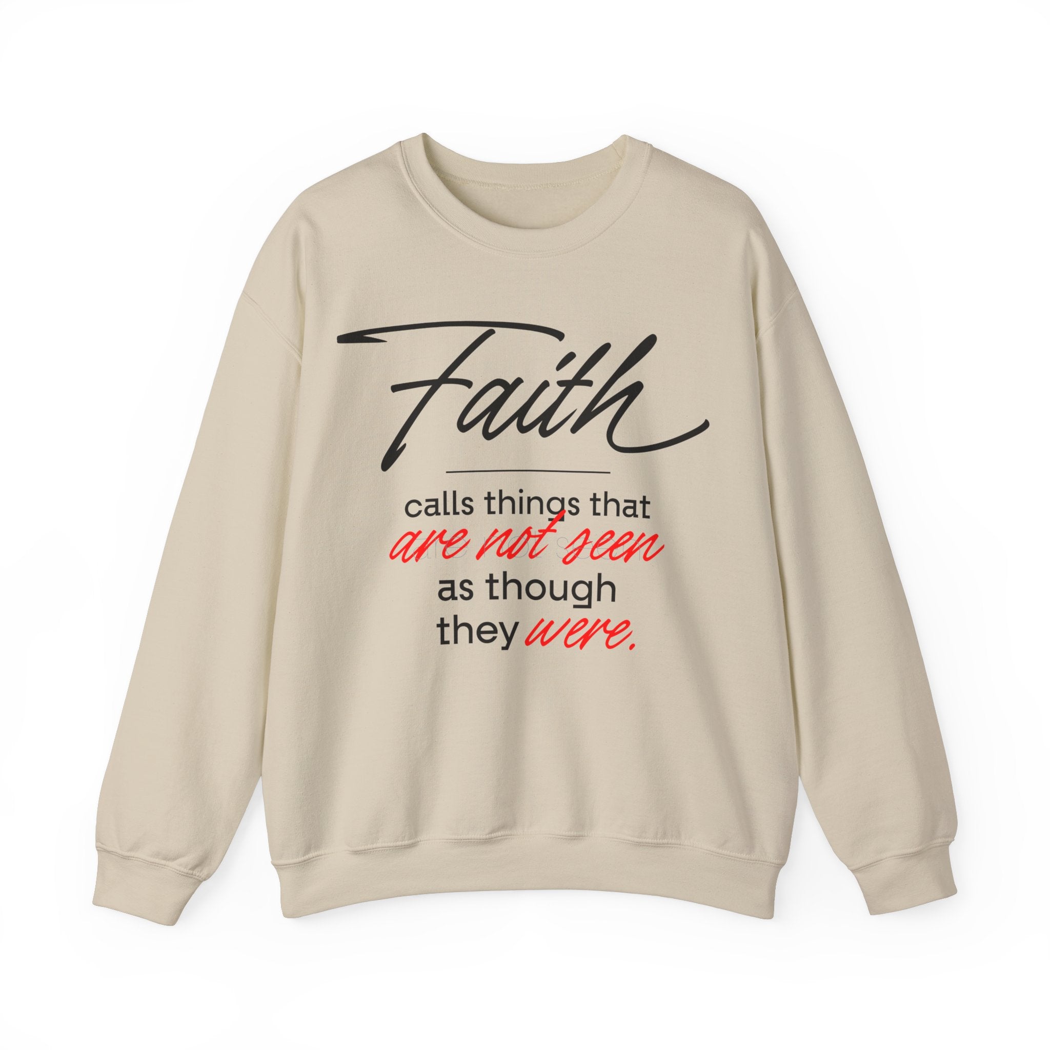 Faith Unisex Heavy Blend™ Crewneck Sweatshirt - TBM