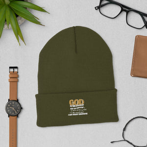 GOD Cuffed Beanie - TBM