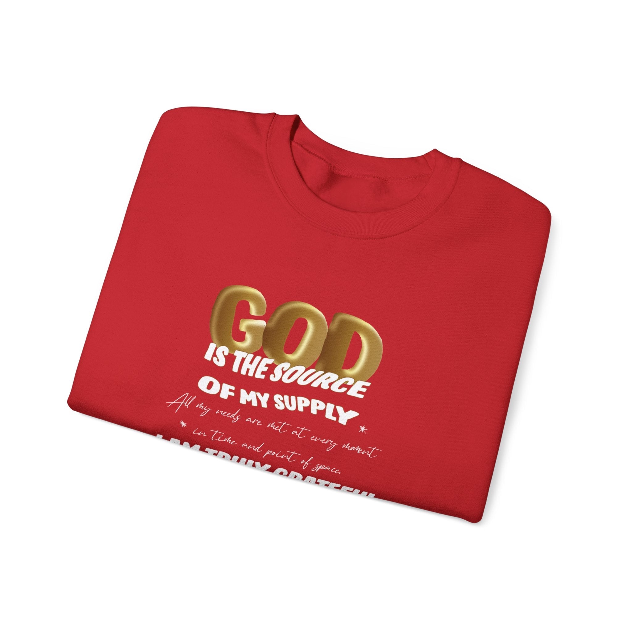 GOD is the Source Unisex Heavy Blend™ Crewneck Sweatshirt - TBM