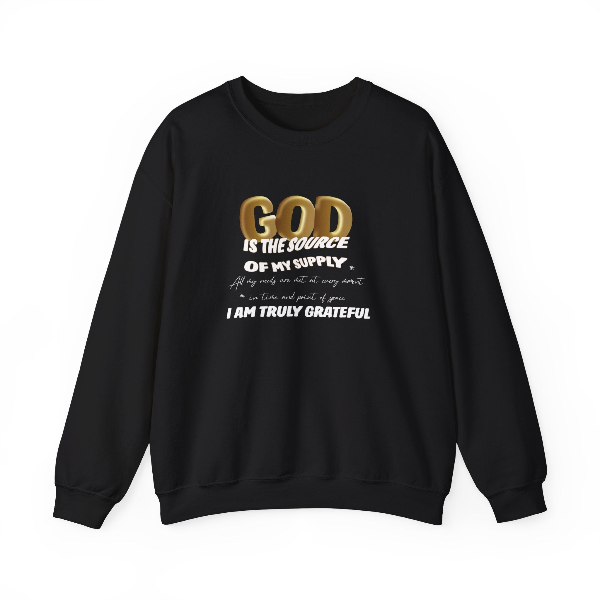 GOD is the Source Unisex Heavy Blend™ Crewneck Sweatshirt - TBM