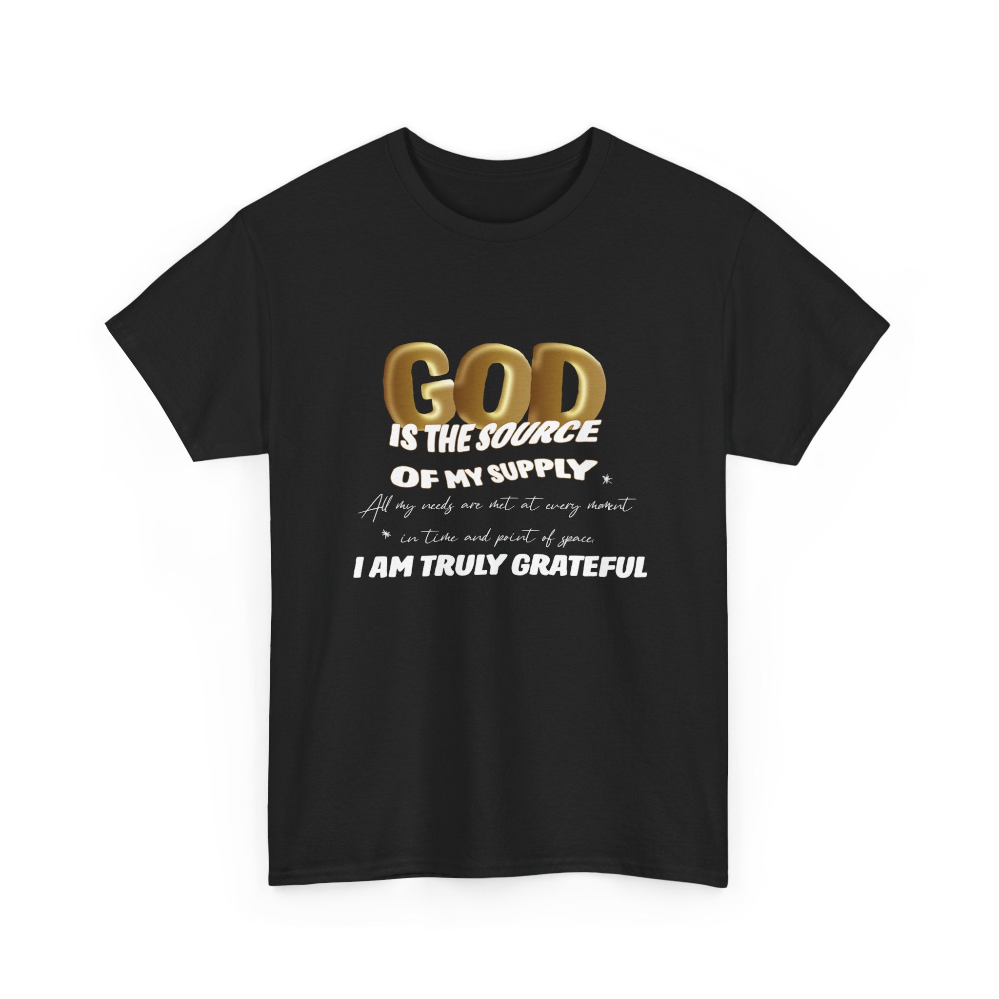 GOD is the source Unisex Heavy Cotton Tee - TBM