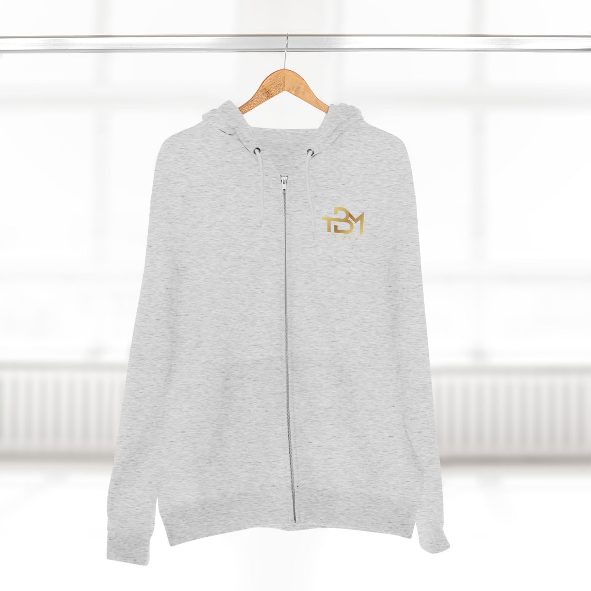Gold Foil 'Lucky to Be Irish' Zip Hoodie - TBM