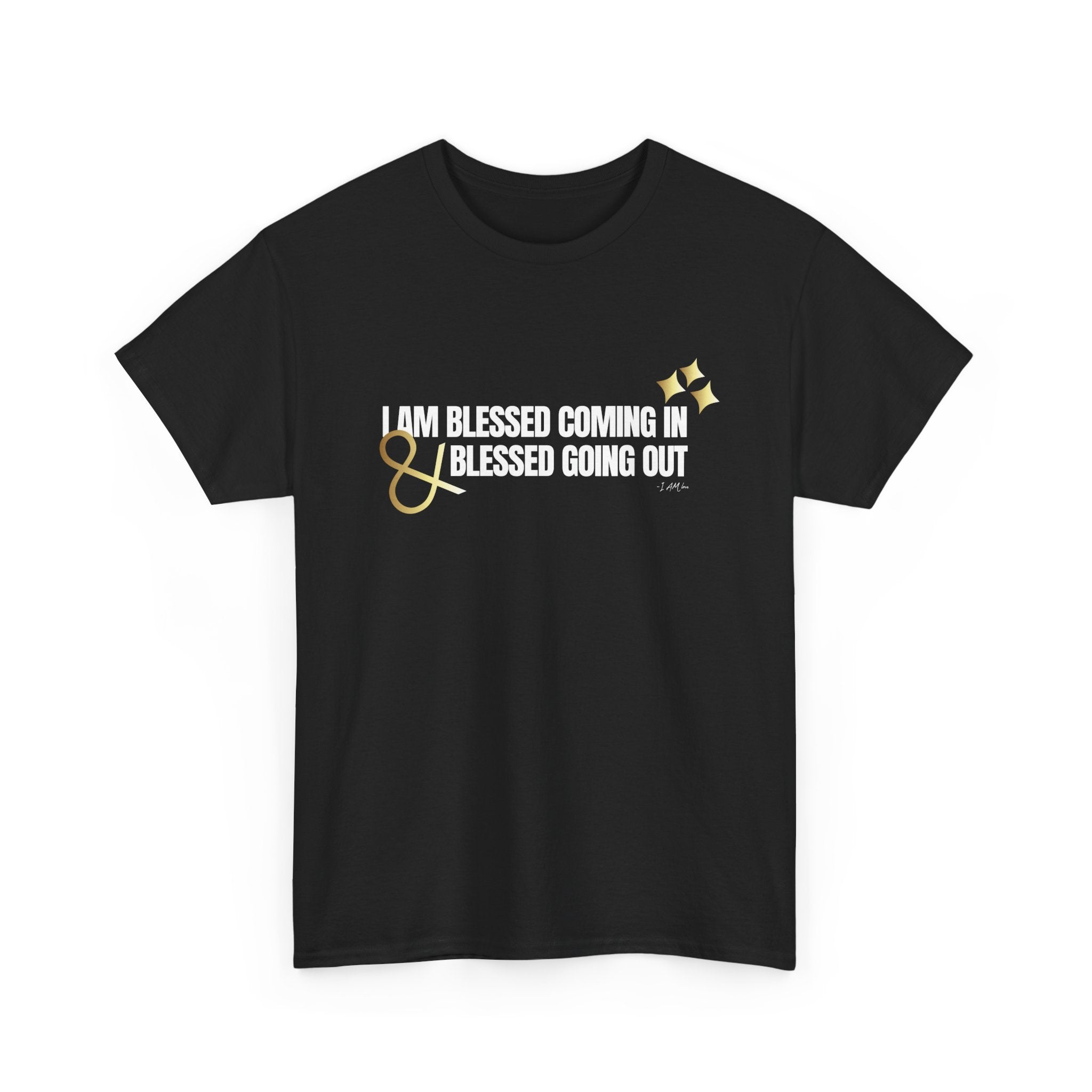 I am Blessed Comng In Unisex Heavy Cotton Tee - TBM