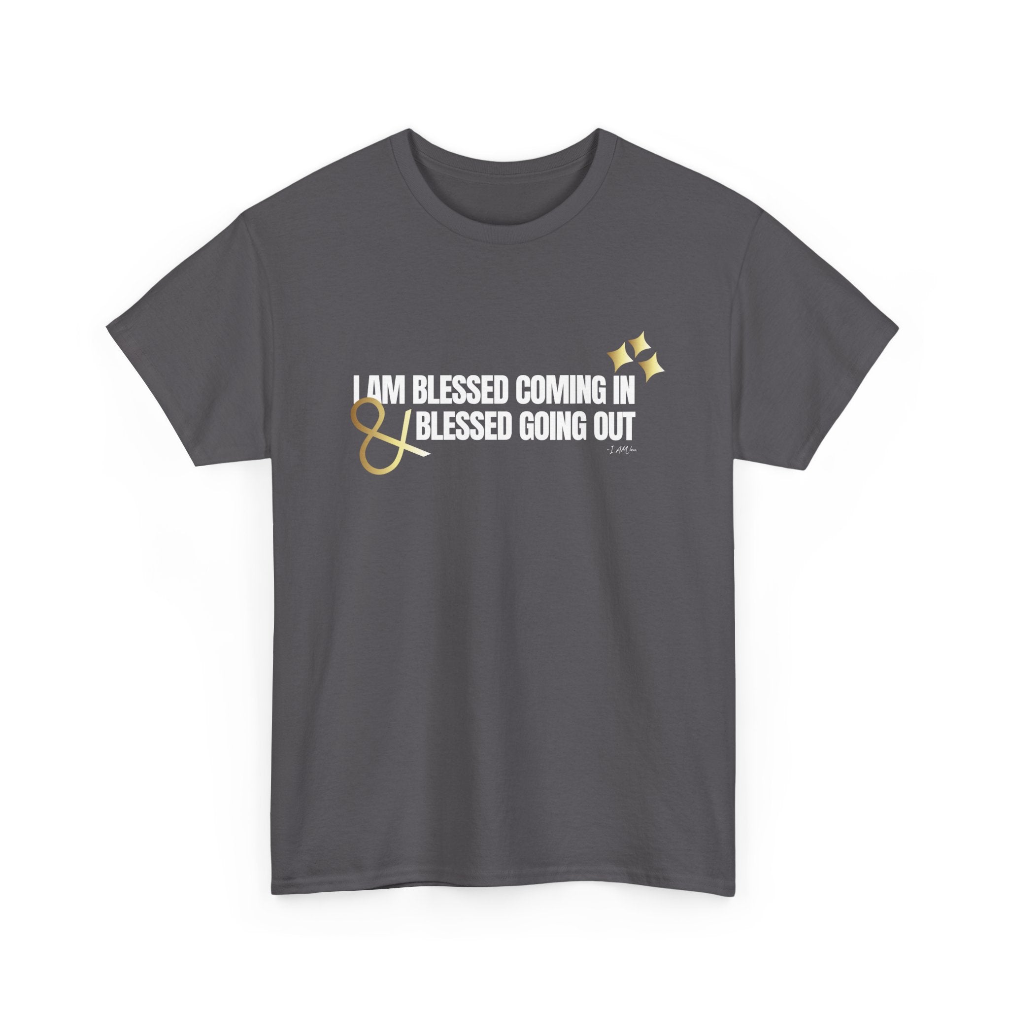 I am Blessed Comng In Unisex Heavy Cotton Tee - TBM