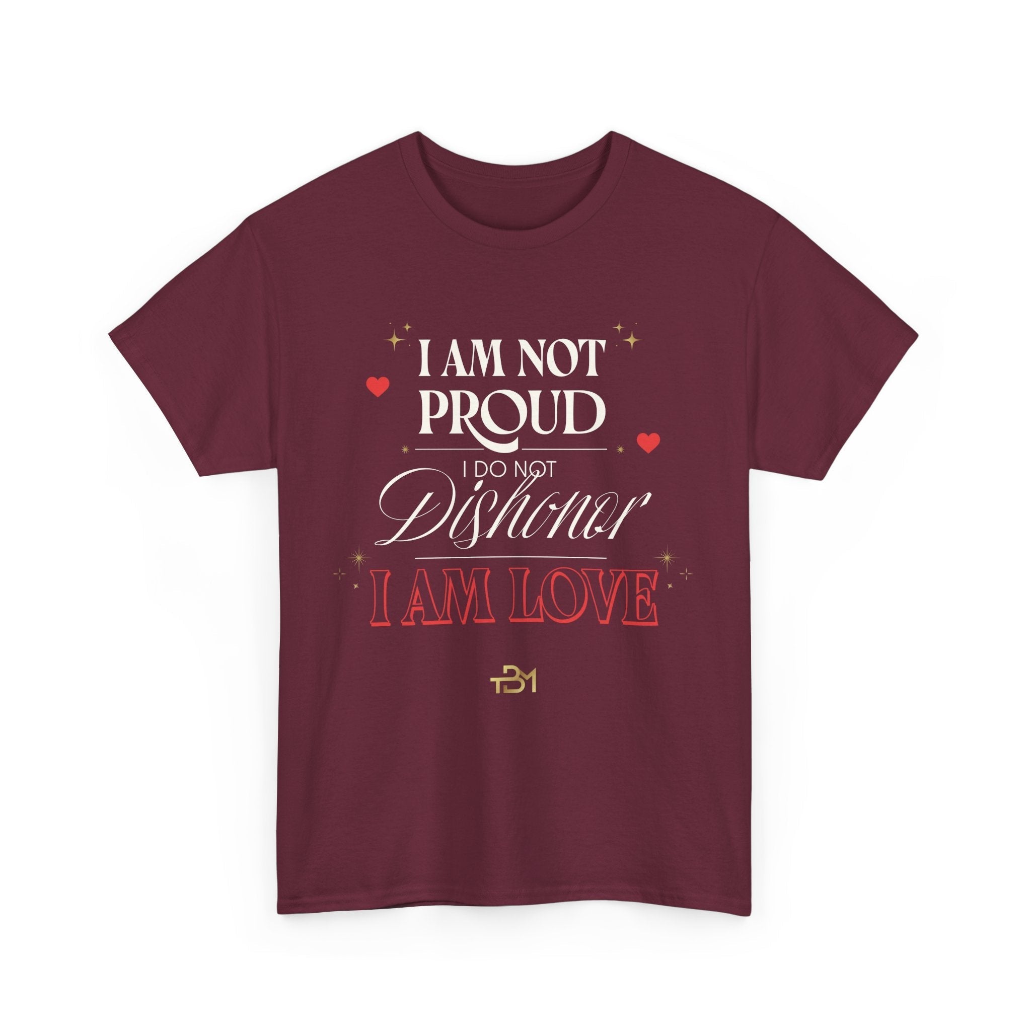 I Am Not Proud Unisex Heavy Cotton Tee - TBM