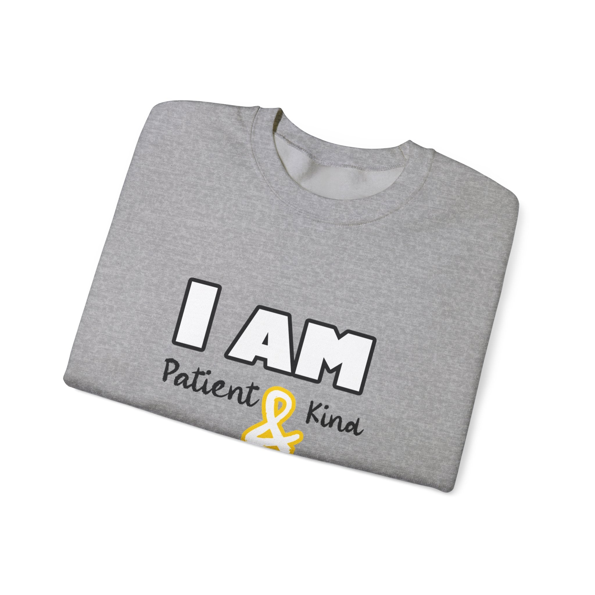 I Am Patient Unisex Heavy Blend™ Crewneck Sweatshirt - TBM