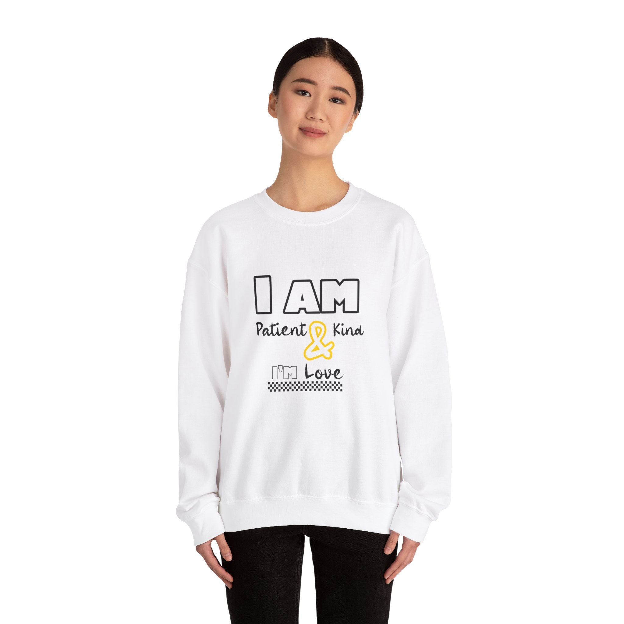 I Am Patient Unisex Heavy Blend™ Crewneck Sweatshirt - TBM
