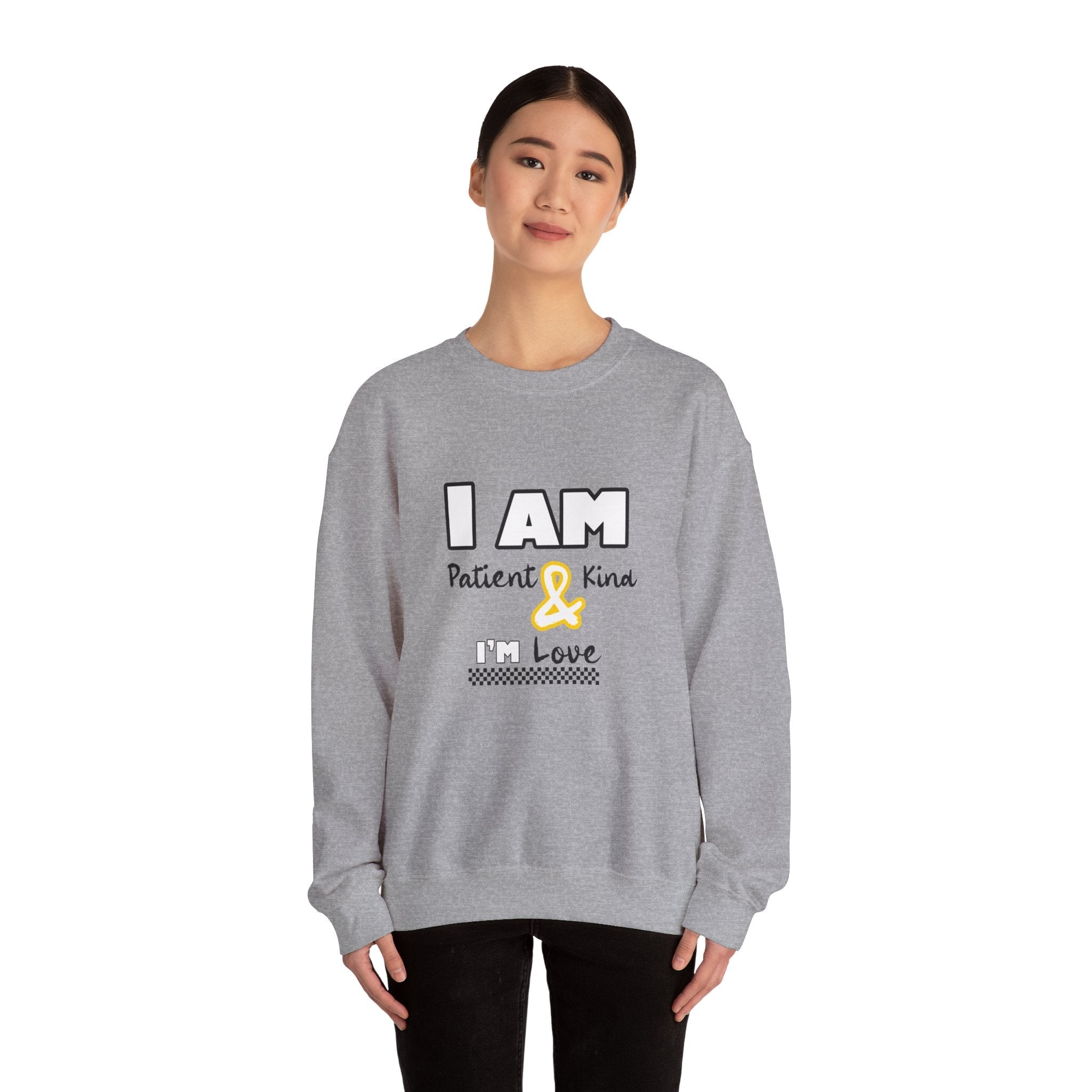 I Am Patient Unisex Heavy Blend™ Crewneck Sweatshirt - TBM