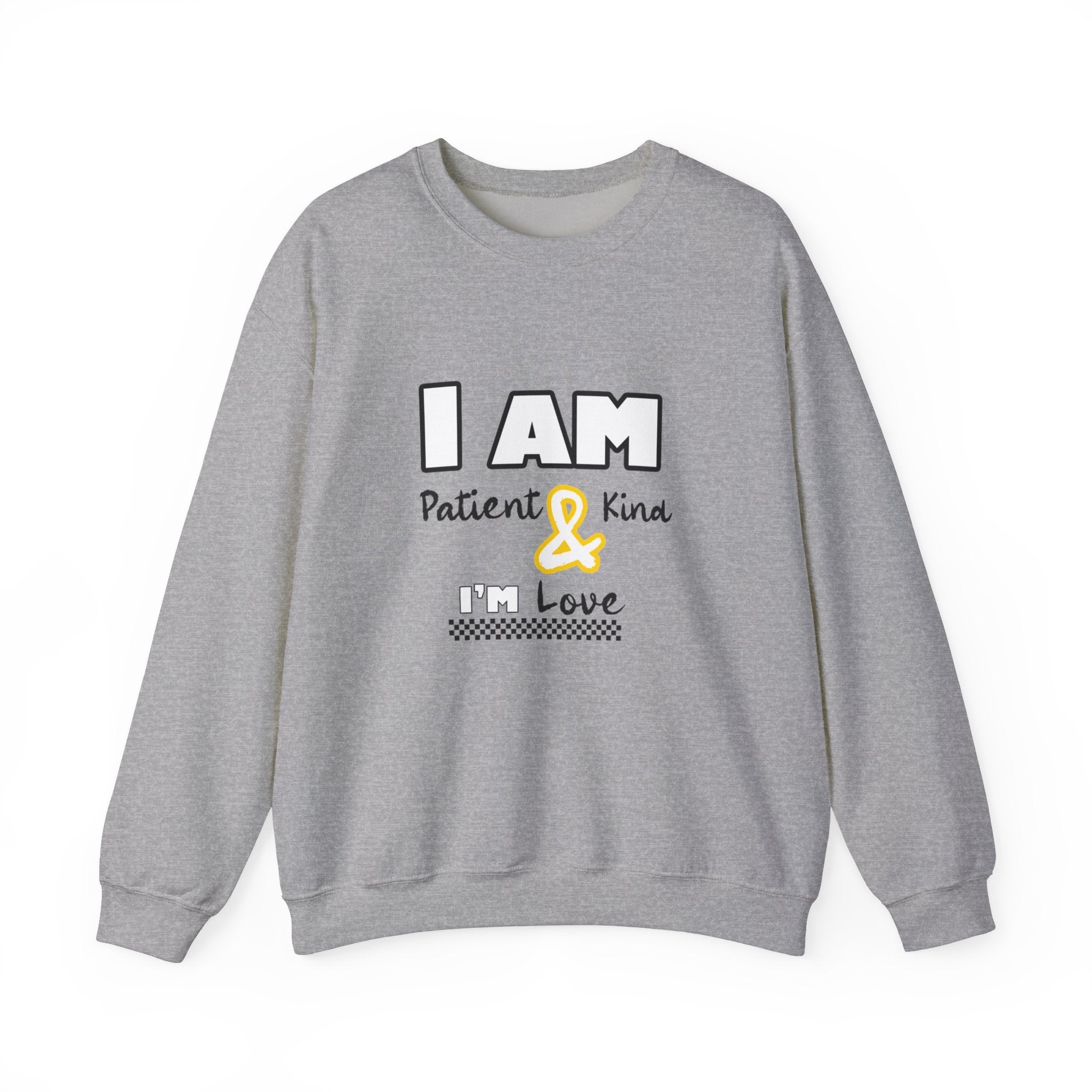 I Am Patient Unisex Heavy Blend™ Crewneck Sweatshirt - TBM