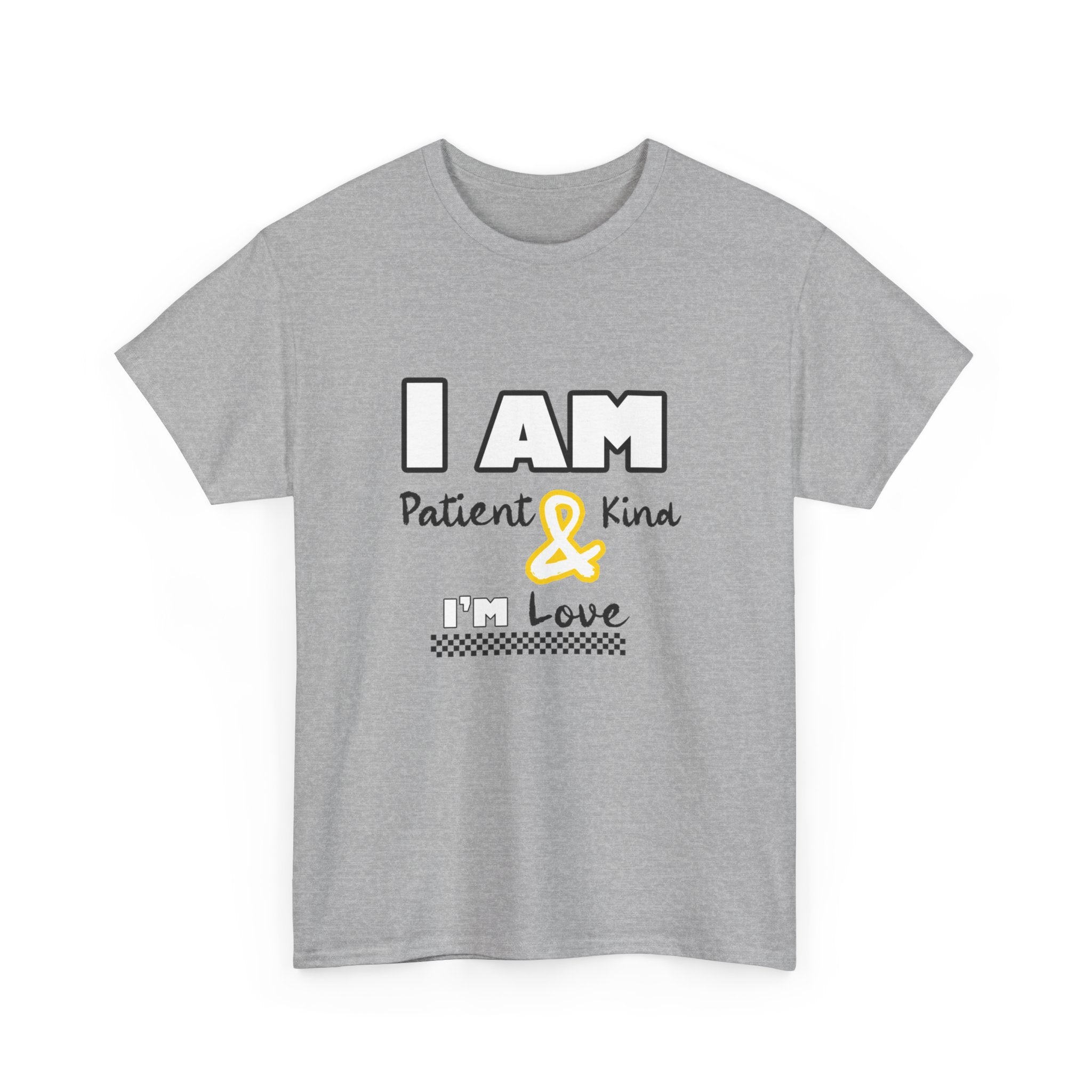 I am patient Unisex Heavy Cotton Tee - TBM