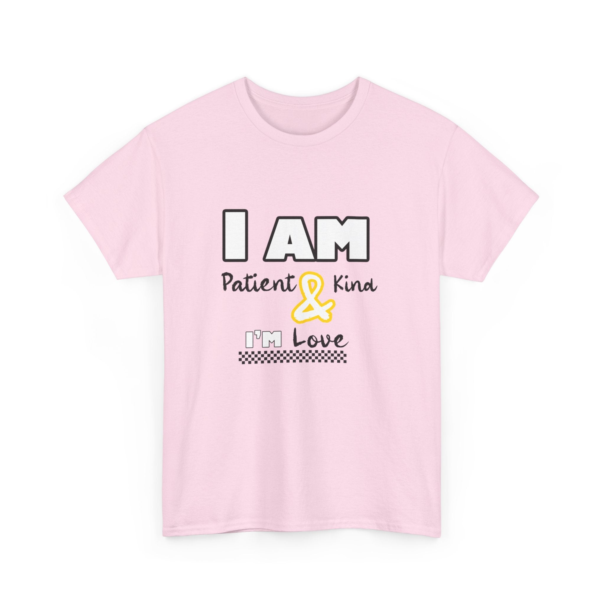 I am patient Unisex Heavy Cotton Tee - TBM