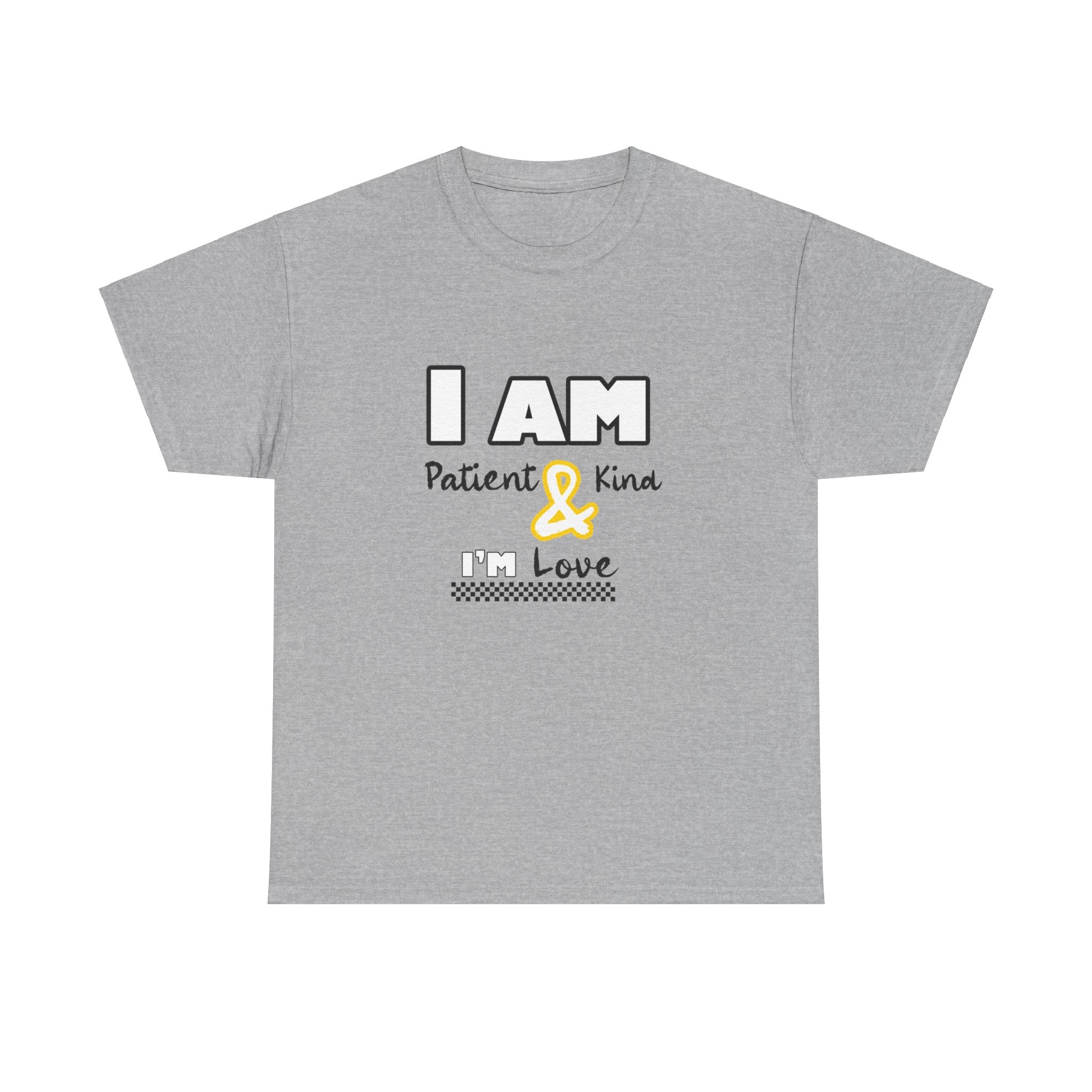 I am patient Unisex Heavy Cotton Tee - TBM