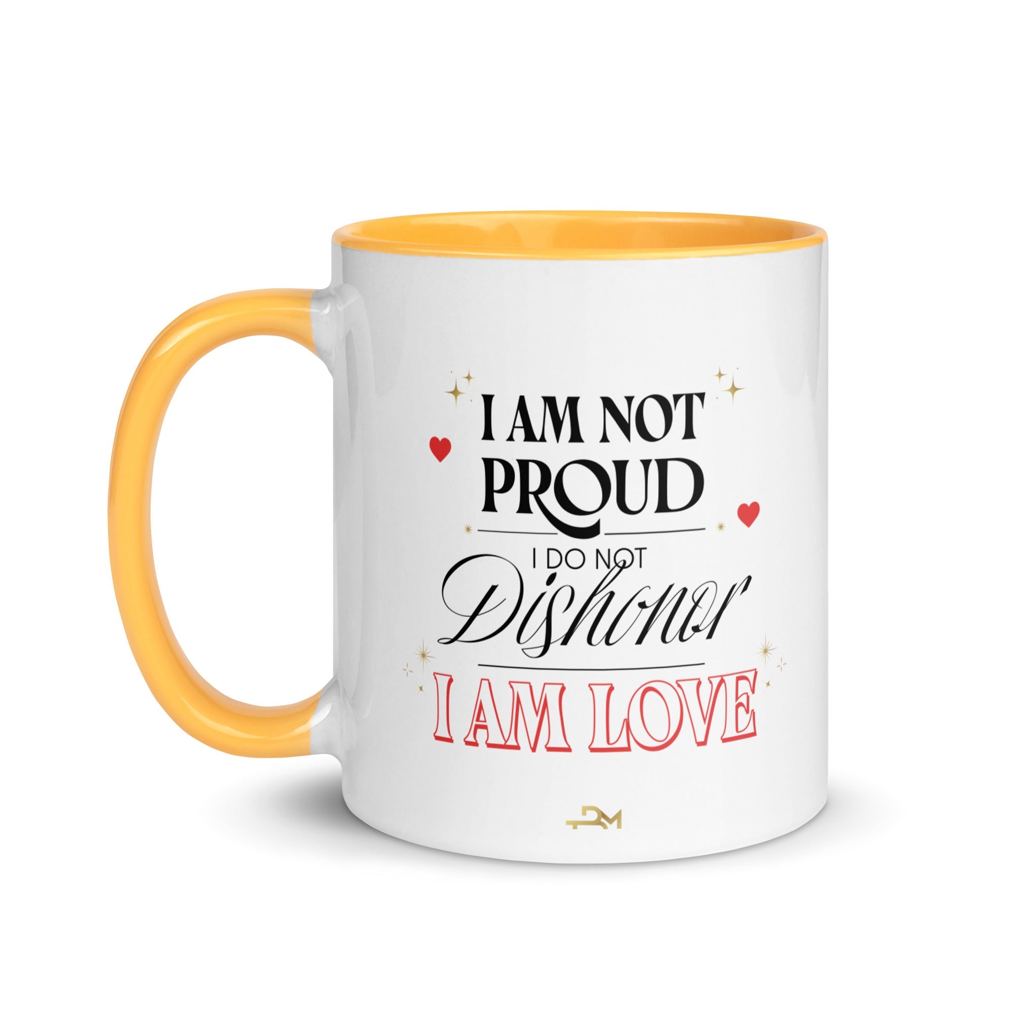 I AM PROUD, I AM LOVE Mug with Color Inside - TBM