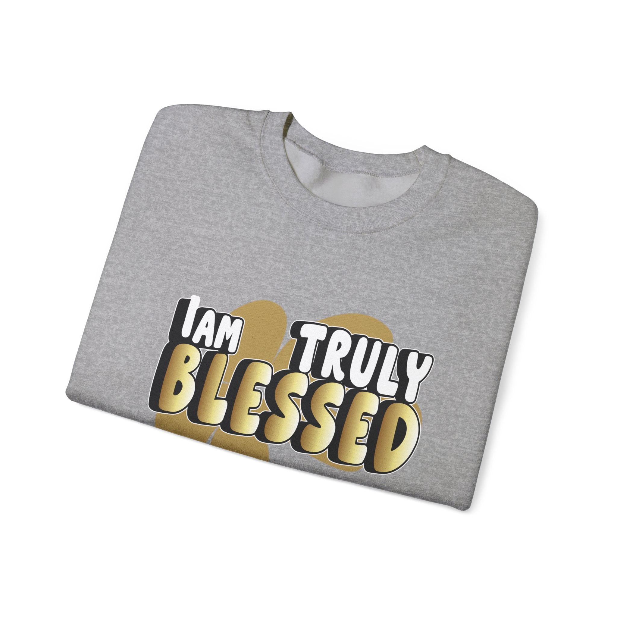 I am truly Blessed Unisex Heavy Blend™ Crewneck Sweatshirt - TBM