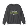 I Am truly grateful Unisex Heavy Blend™ Crewneck Sweatshirt - TBM