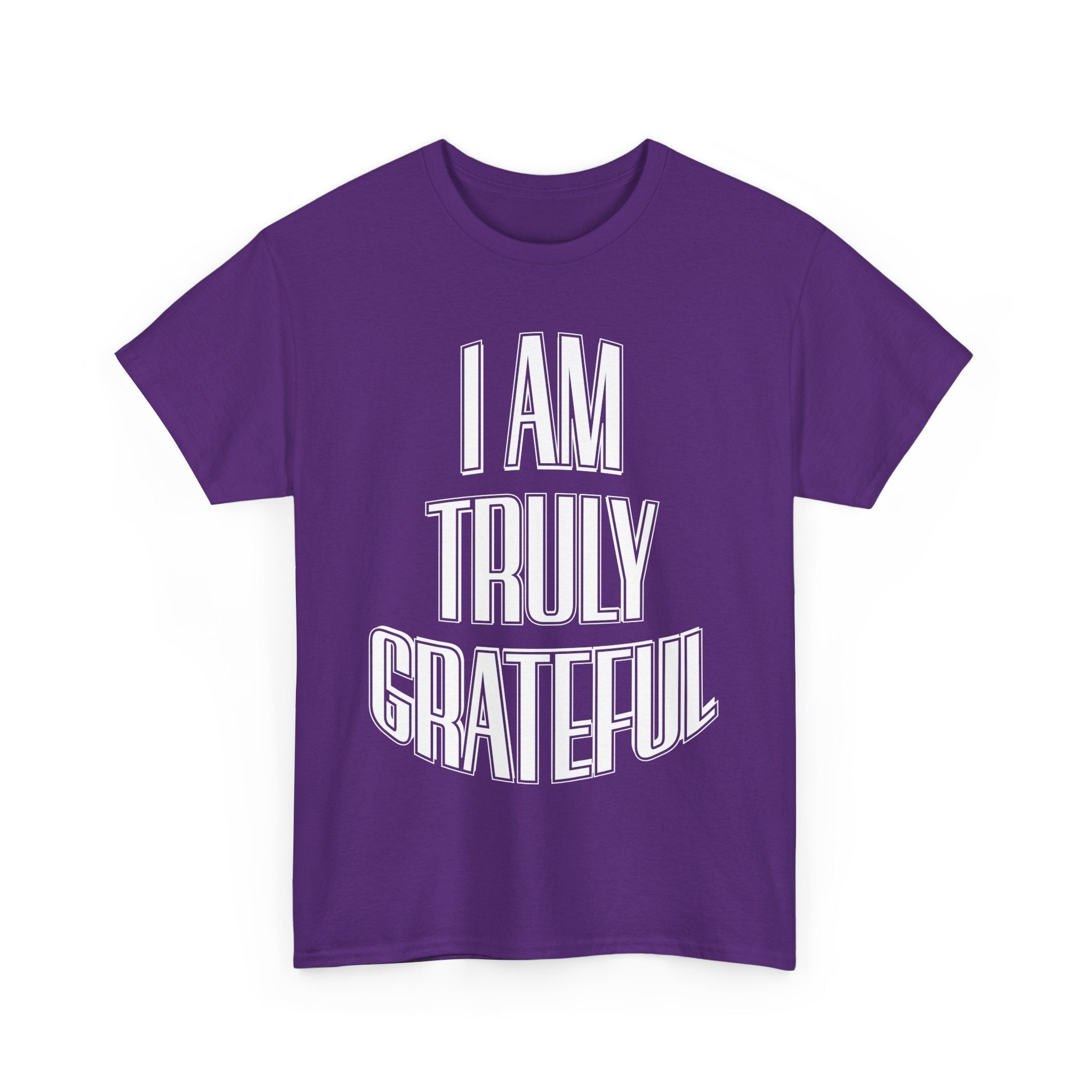 I AM TRULY GRATEFUL Unisex Heavy Cotton Tee - TBM