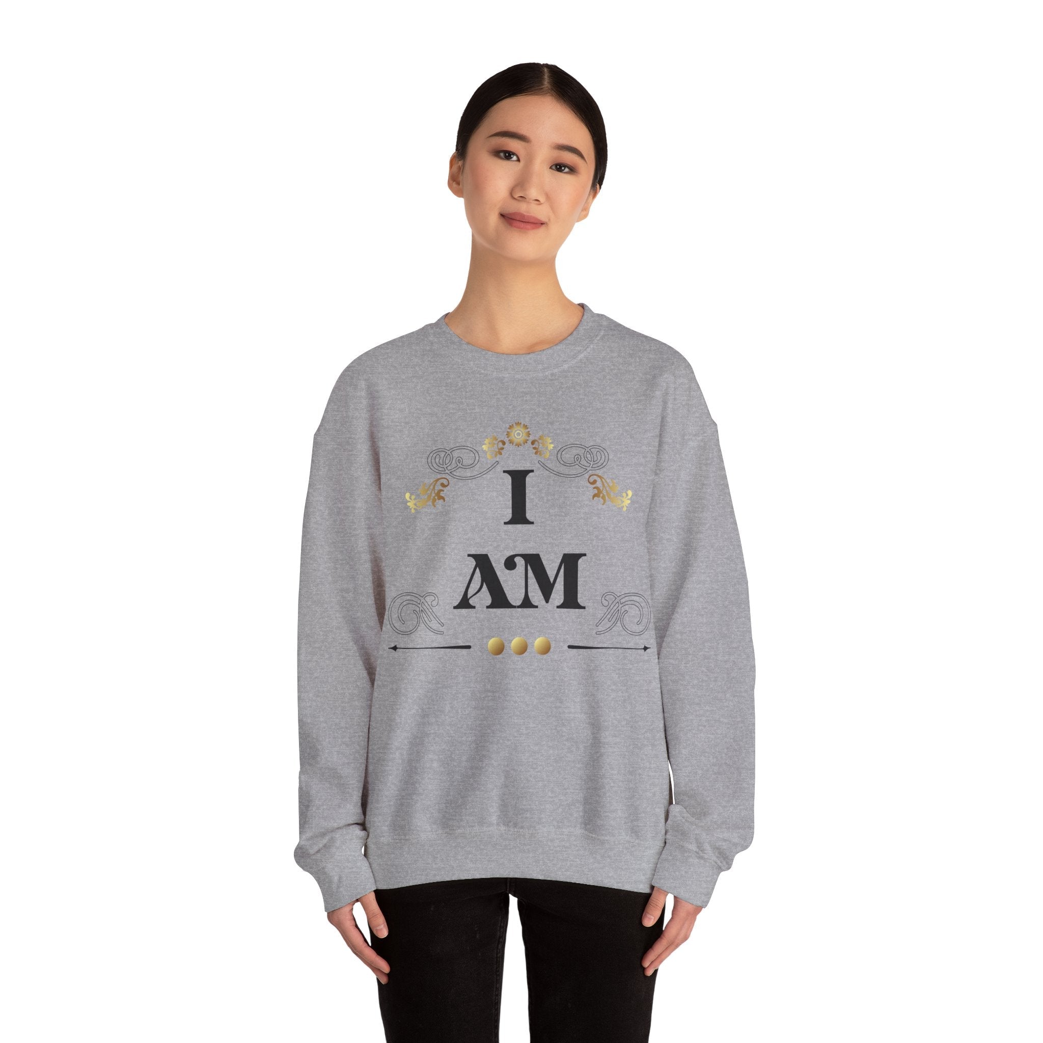 I AM Unisex Heavy Blend™ Crewneck Sweatshirt - TBM